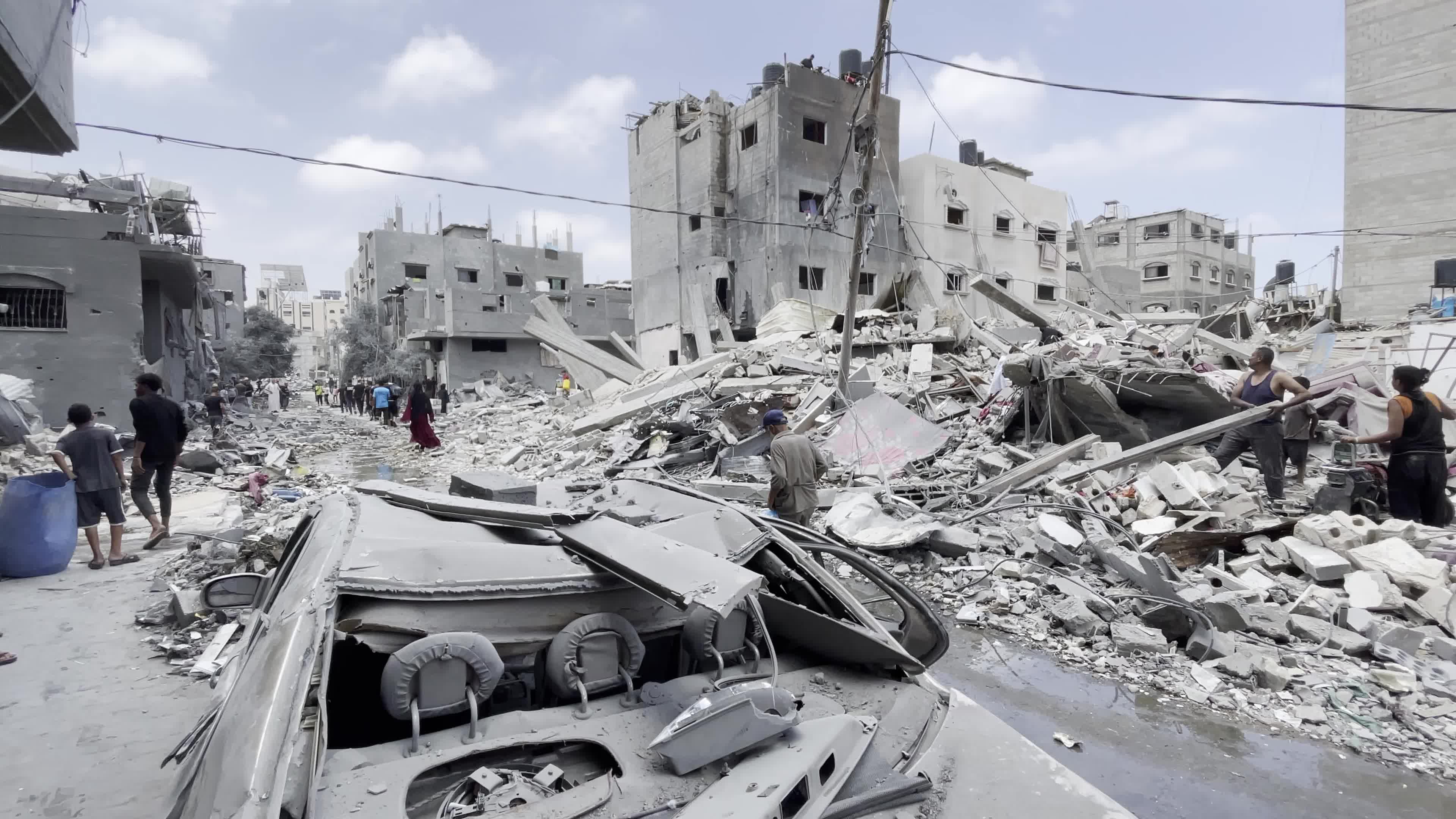 Aftermath of Israeli Special Forces Operation In The Nuseirat Camp, Palestine