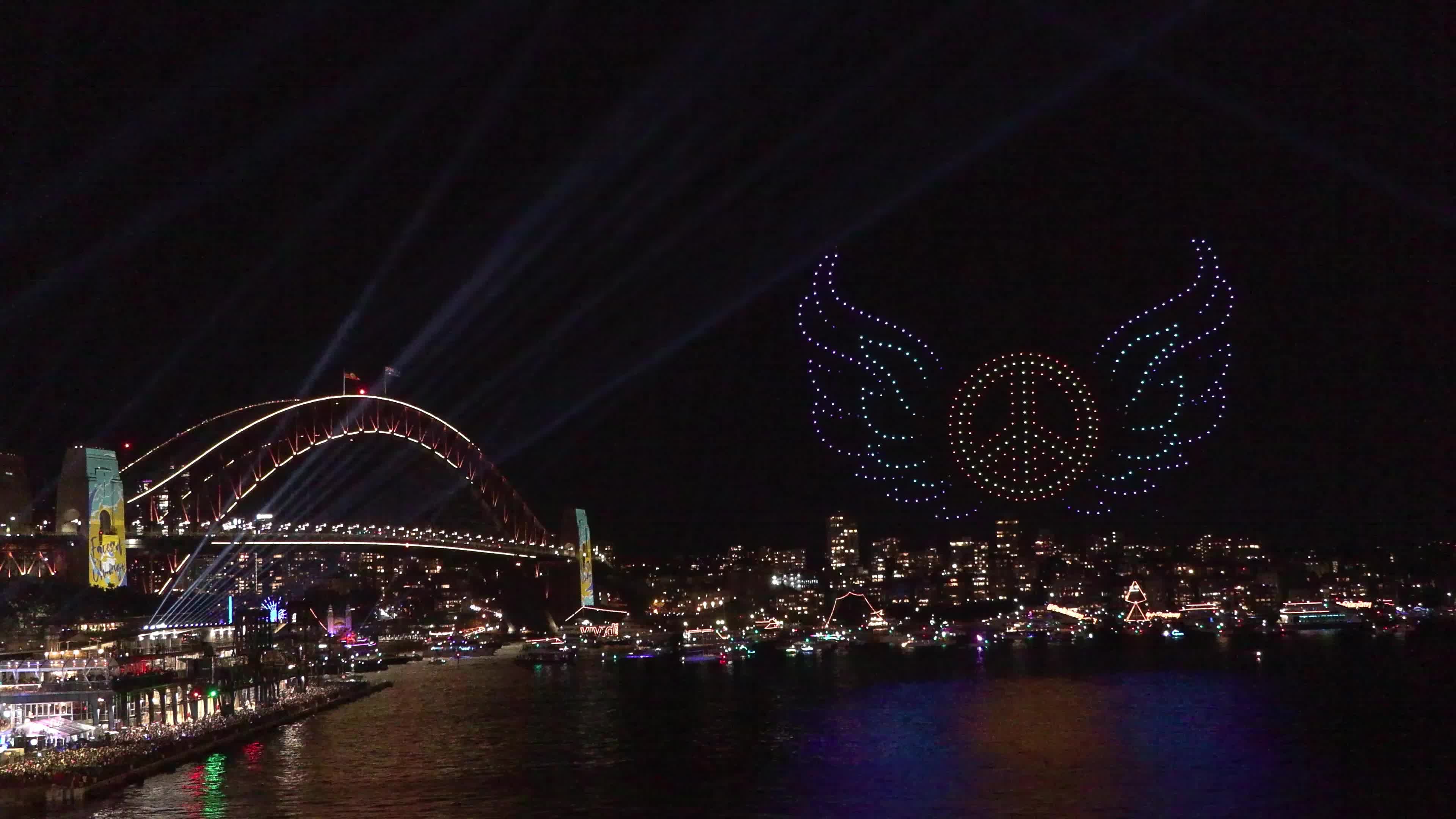 Vivid Sydney -Drone Show 2024