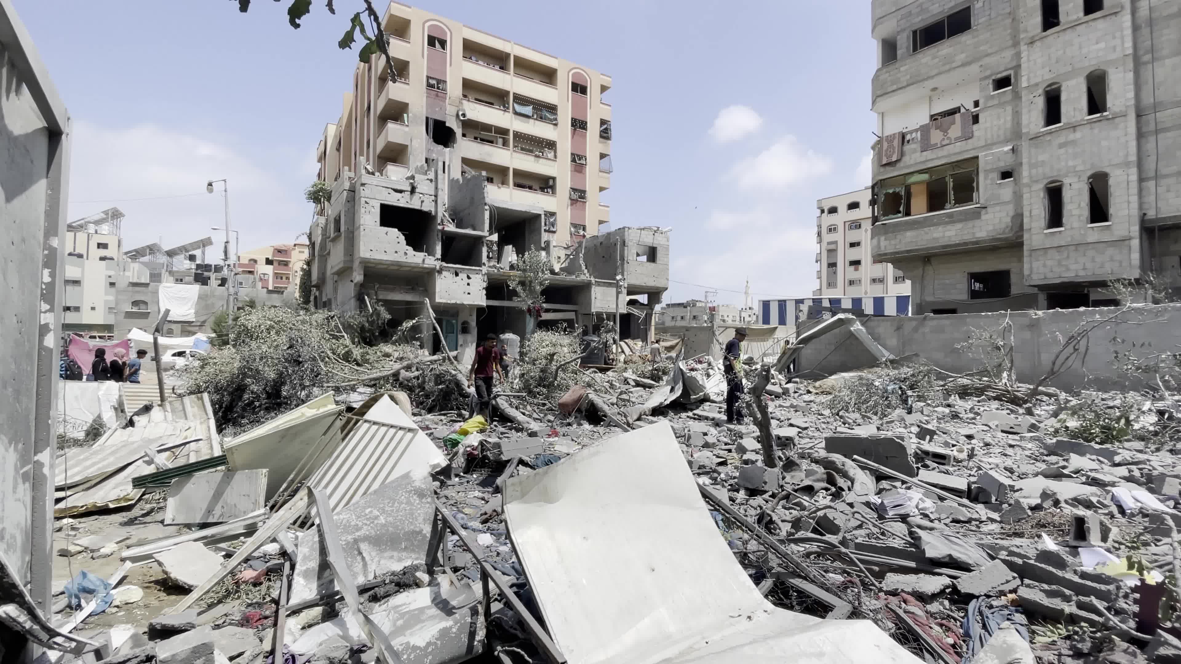 Aftermath of Israeli Special Forces Operation In The Nuseirat Camp, Palestine
