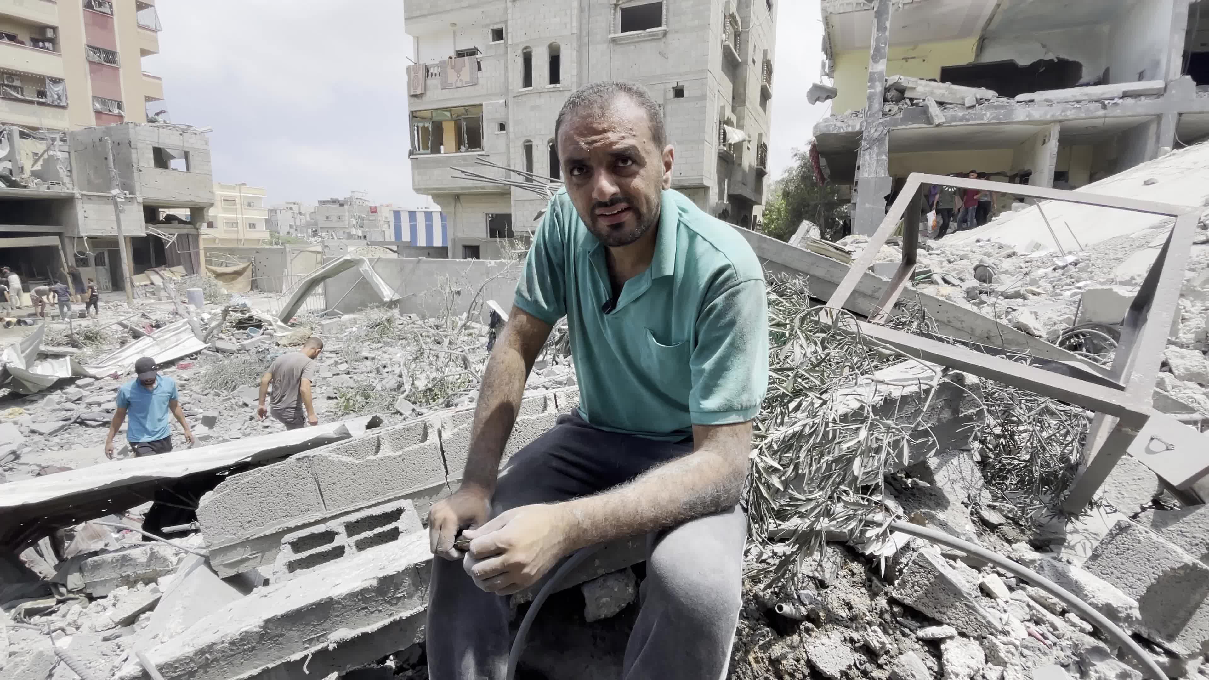 Aftermath of Israeli Special Forces Operation In The Nuseirat Camp, Palestine