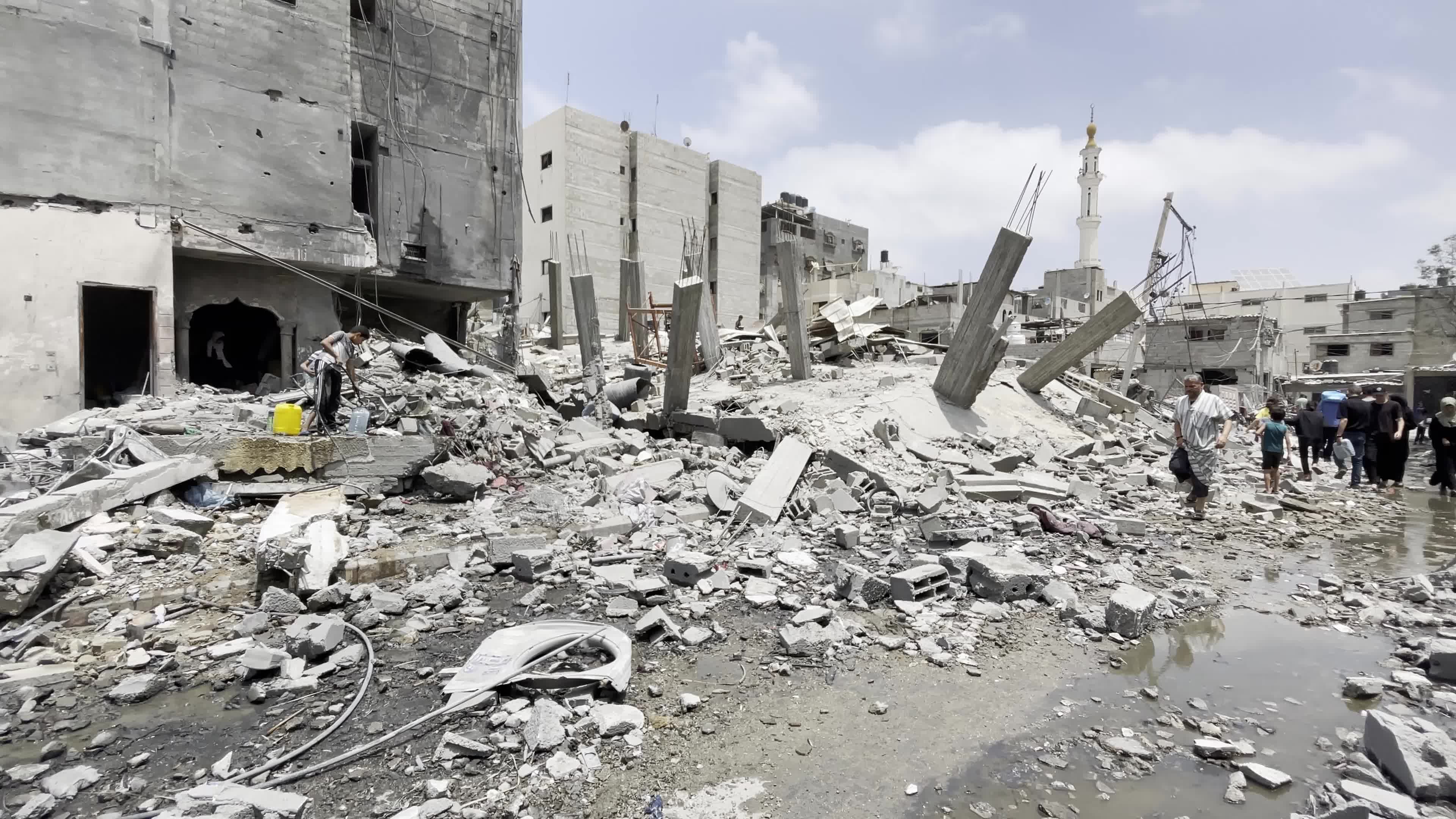 Aftermath of Israeli Special Forces Operation In The Nuseirat Camp, Palestine