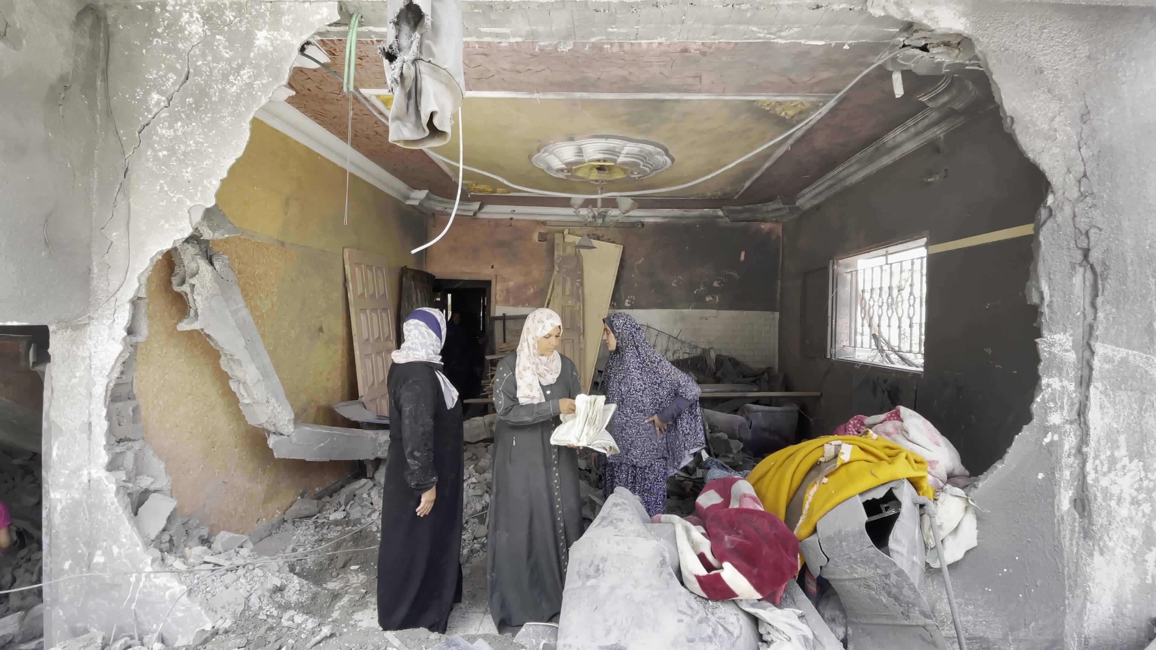 Aftermath of Israeli Special Forces Operation In The Nuseirat Camp, Palestine