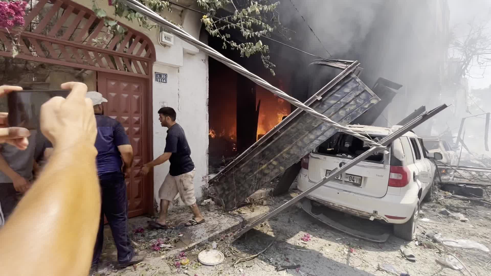 Aftermath of Israeli Special Forces Operation In The Nuseirat Camp, Palestine