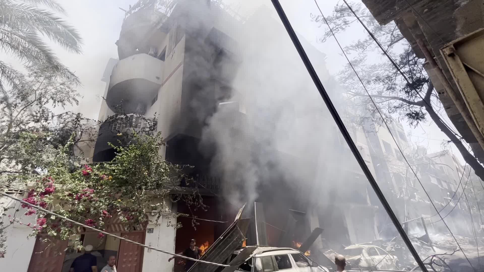 Aftermath of Israeli Special Forces Operation In The Nuseirat Camp, Palestine