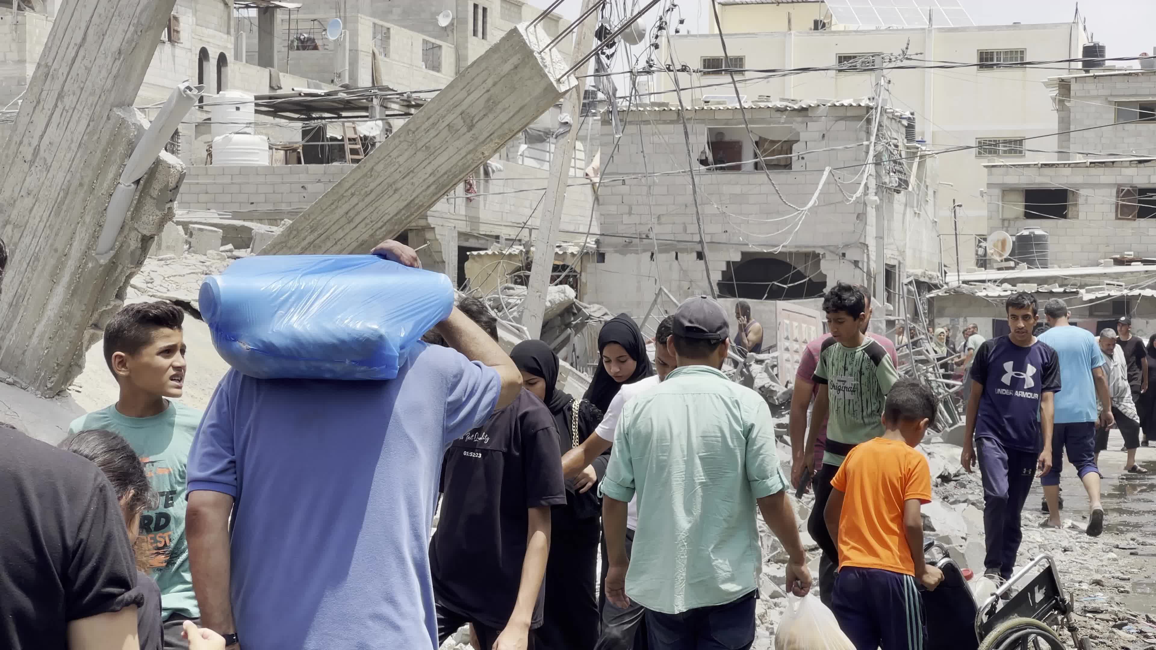 Aftermath of Israeli Special Forces Operation In The Nuseirat Camp, Palestine