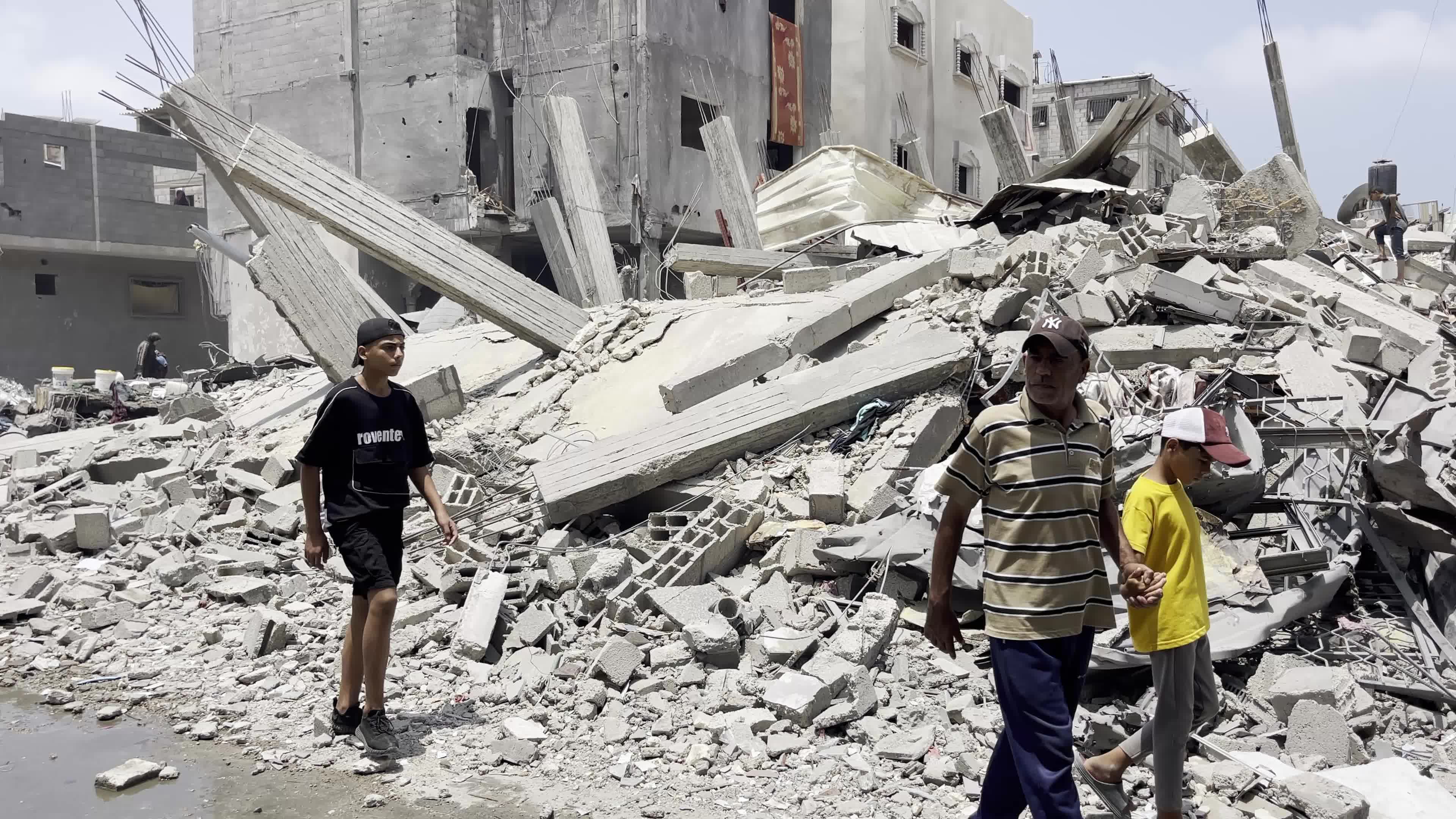Aftermath of Israeli Special Forces Operation In The Nuseirat Camp, Palestine