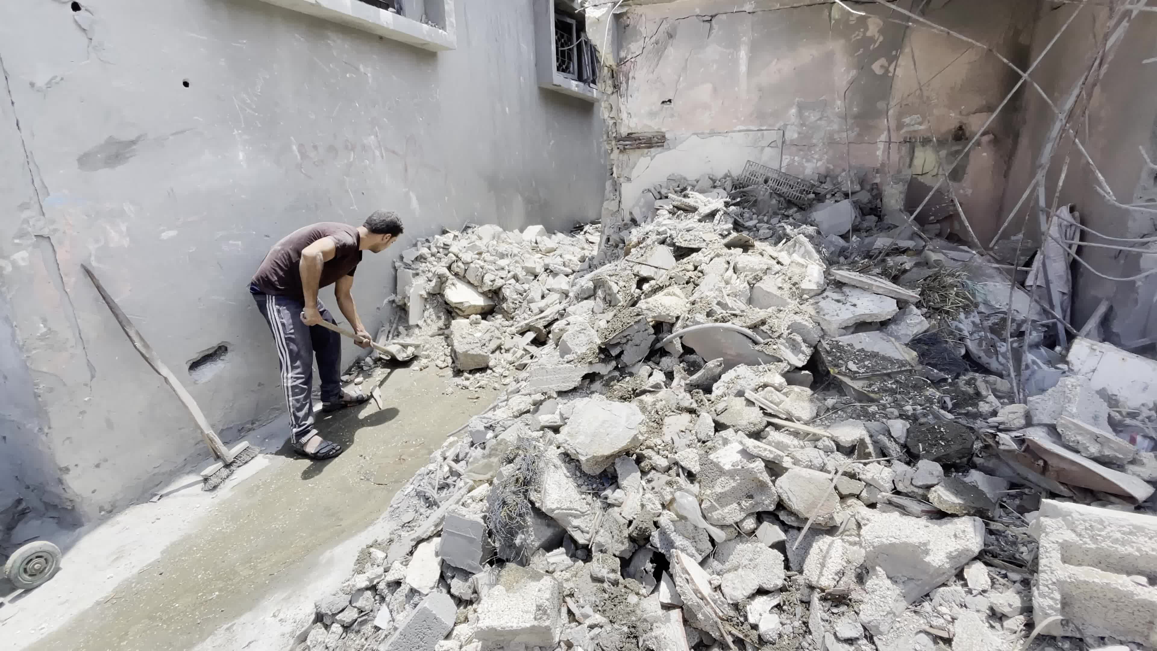Aftermath of Israeli Special Forces Operation In The Nuseirat Camp, Palestine