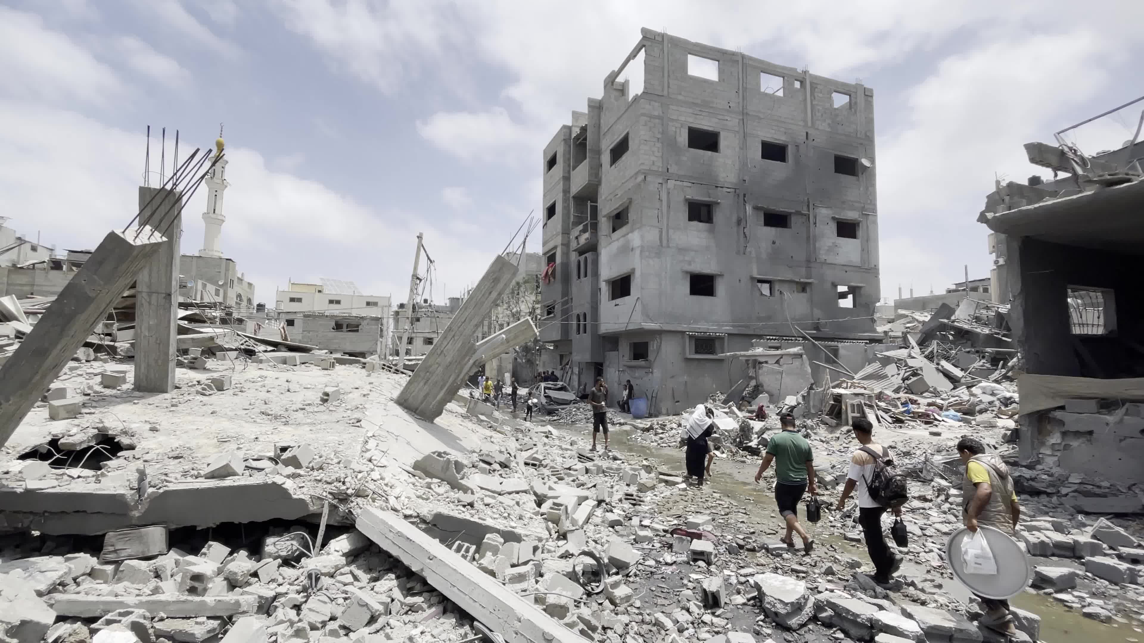 Aftermath of Israeli Special Forces Operation In The Nuseirat Camp, Palestine