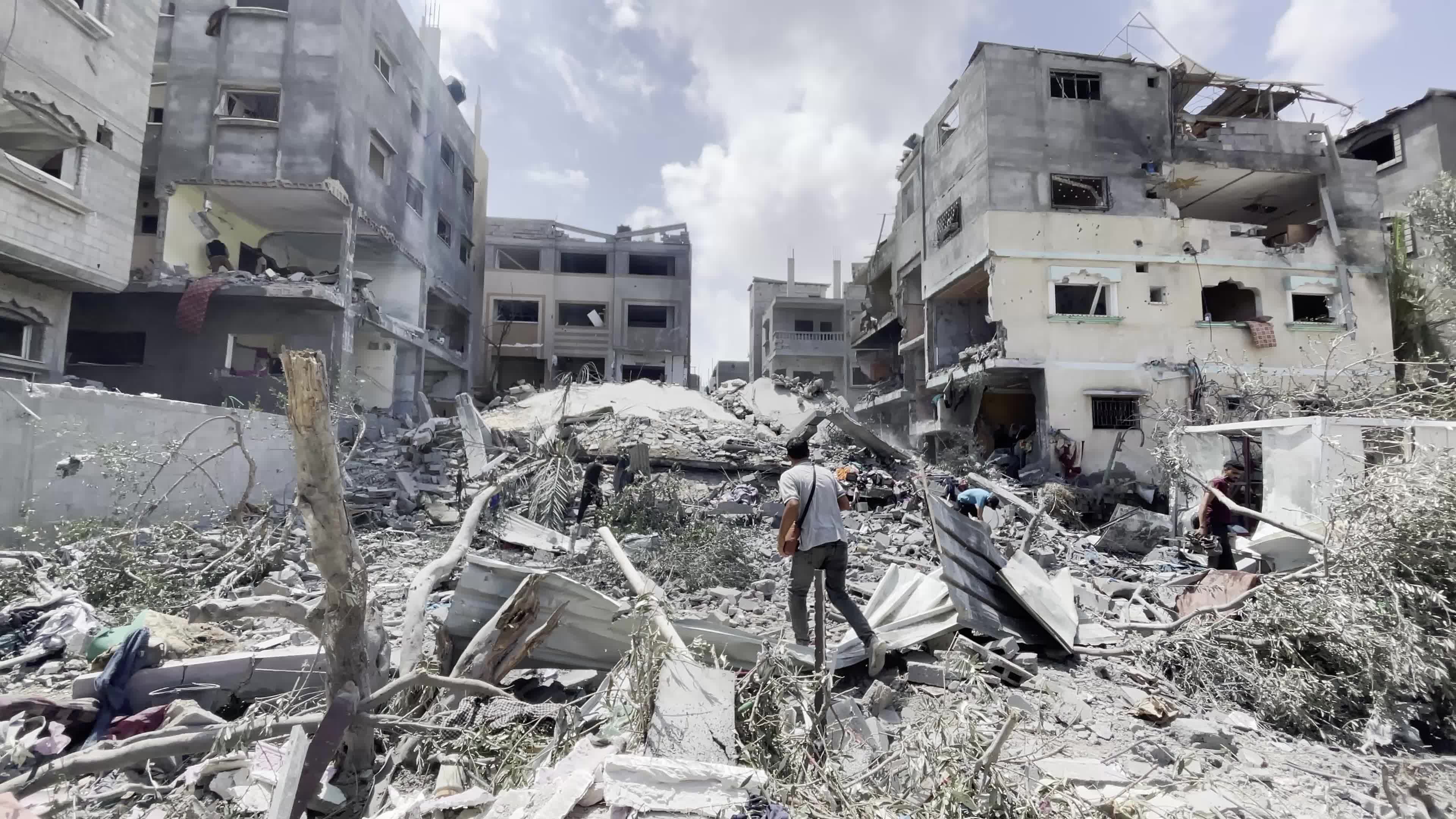 Aftermath of Israeli Special Forces Operation In The Nuseirat Camp, Palestine