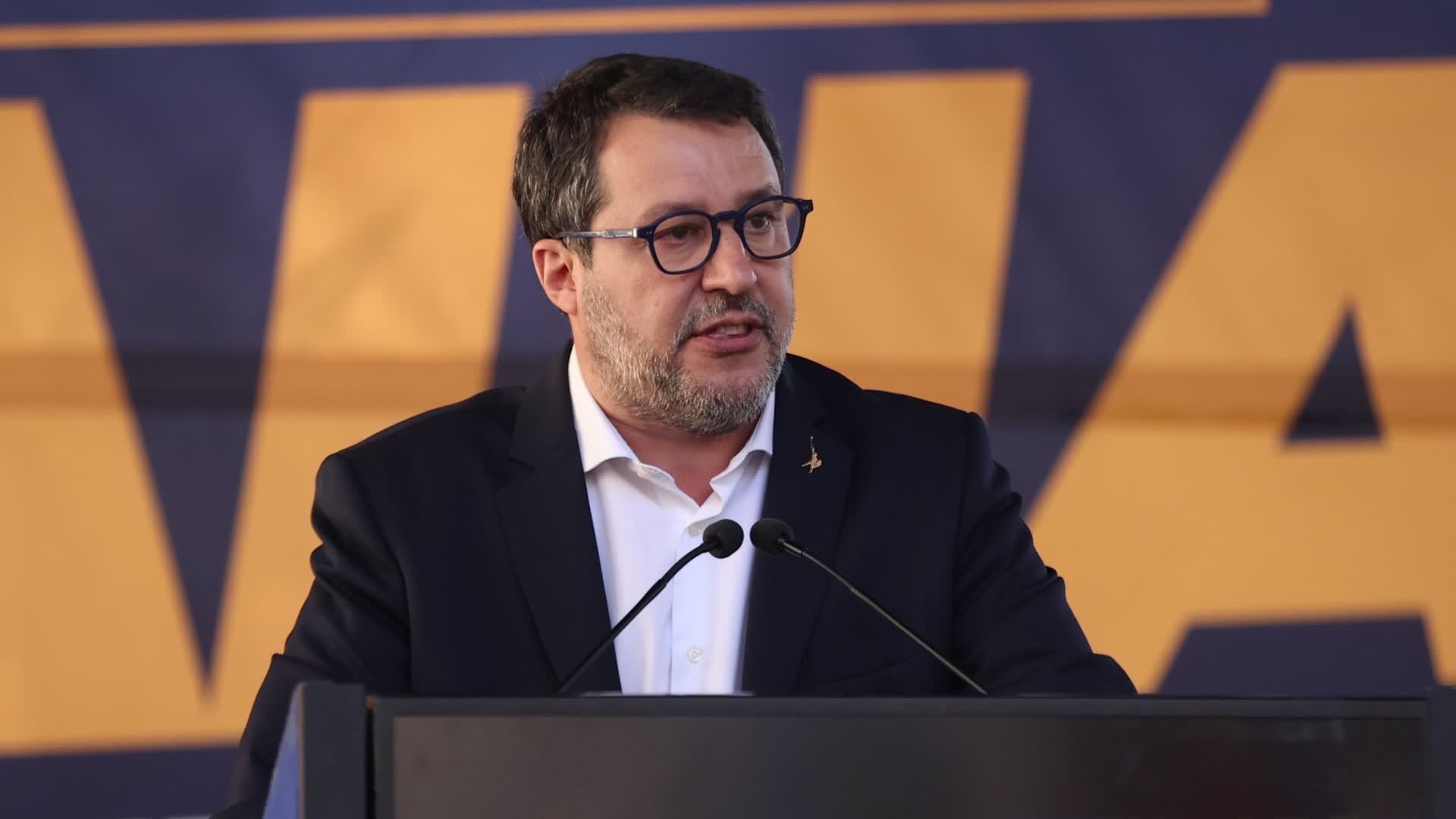 The closing of the electoral campaign of Lega per Salvini Premier for the 2024 European Parliament election in Milan