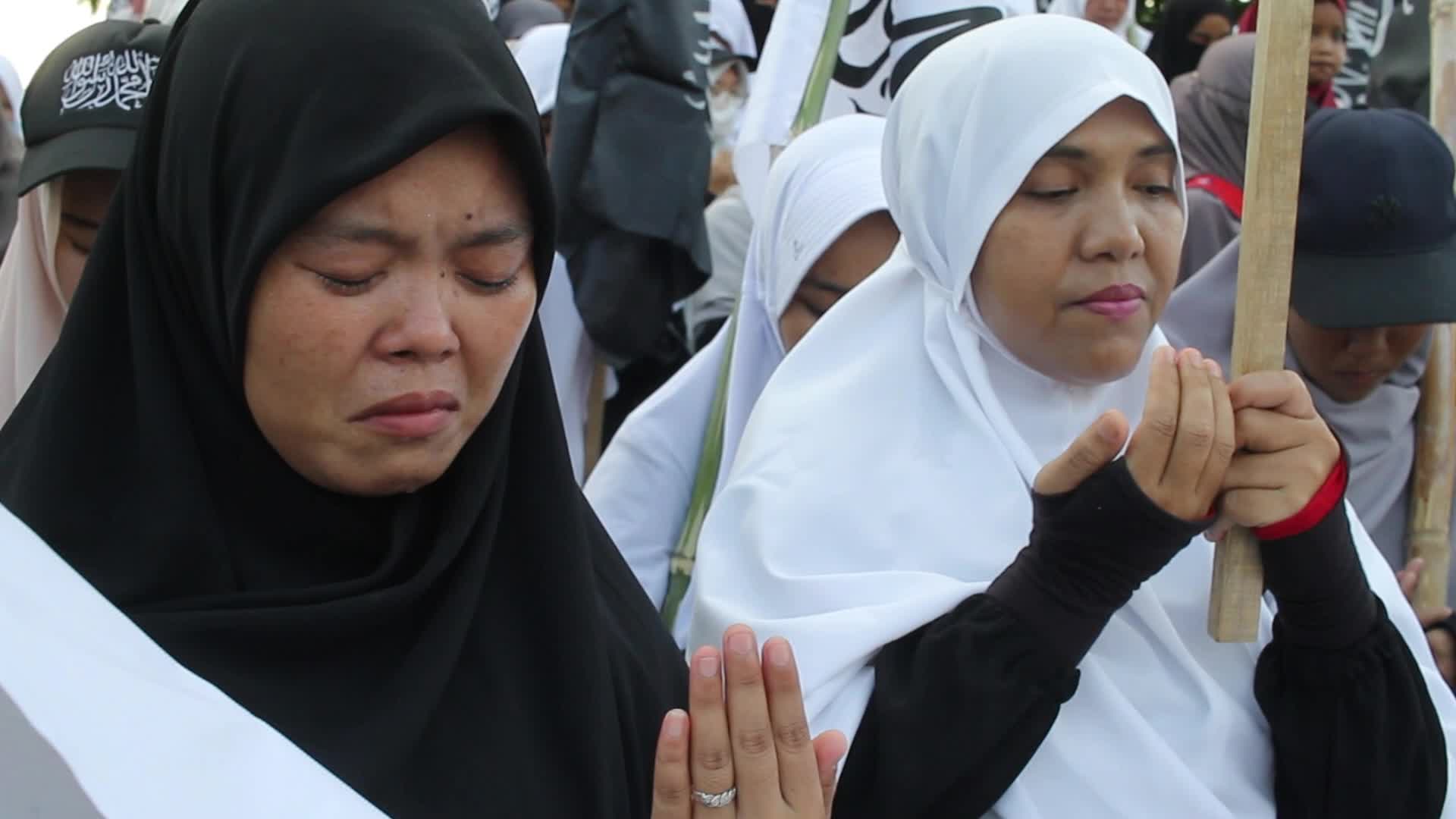 Pro Palestine Demonstration in Aceh