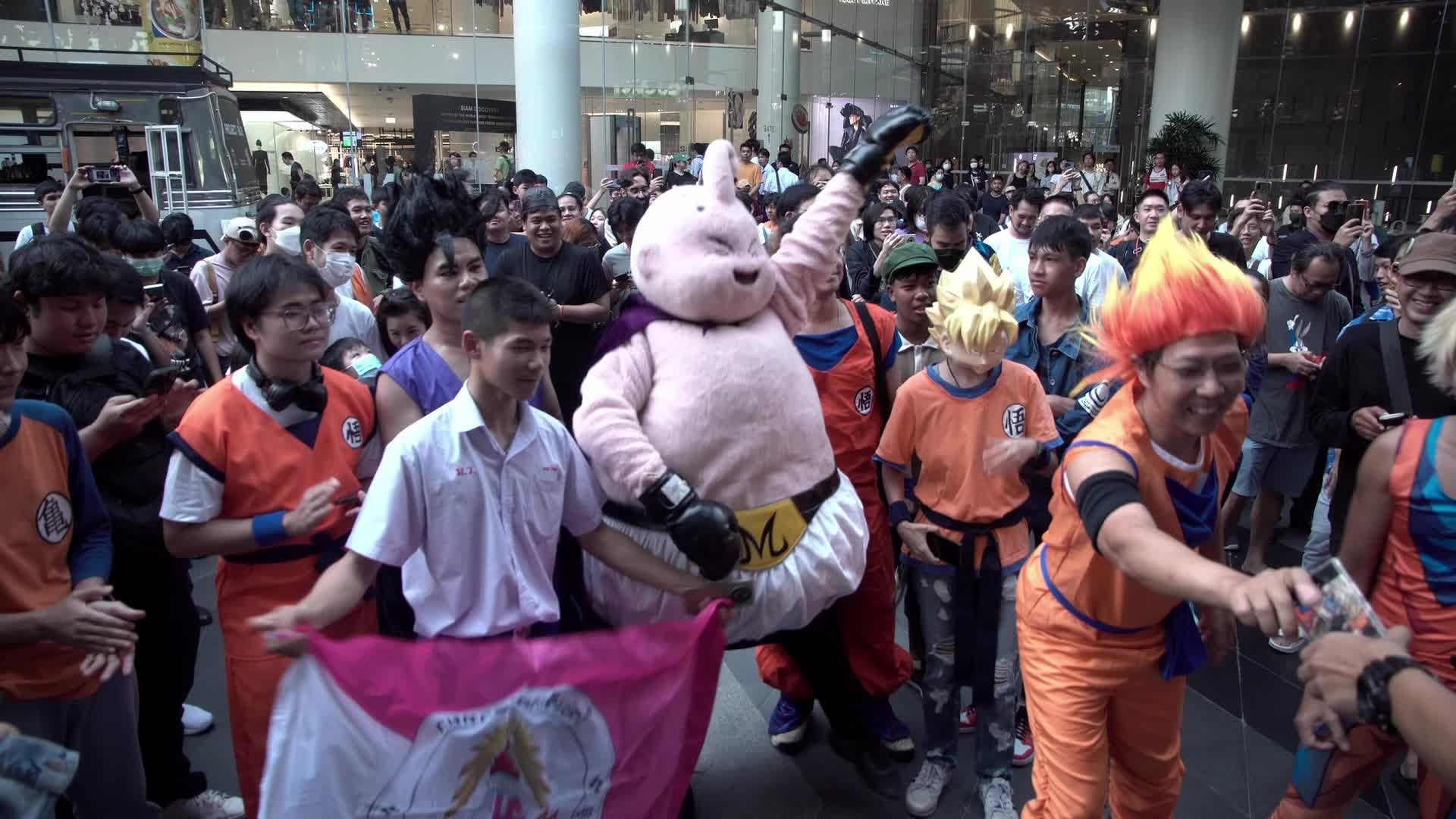 Dragon Ball fans say farewell to Akira Toriyama in Bangkok, Thailand