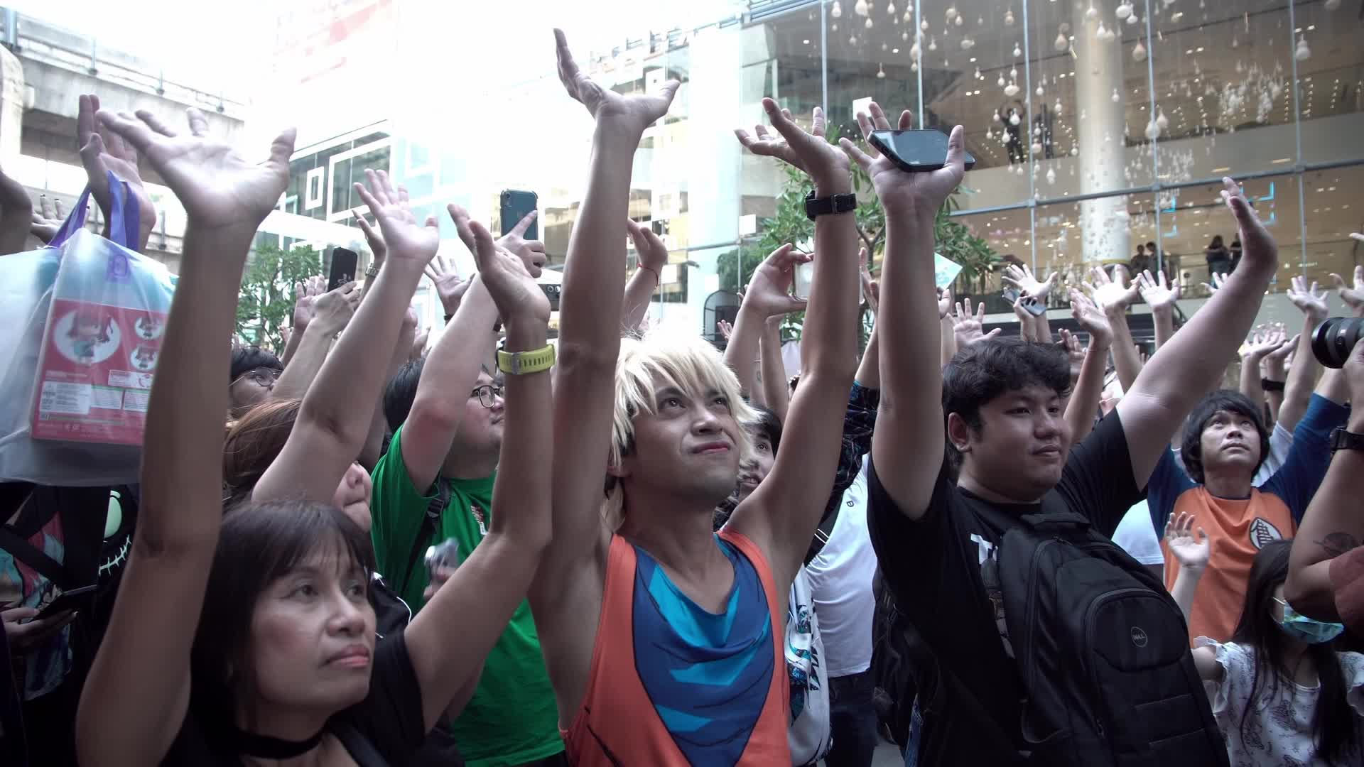 Dragon Ball fans say farewell to Akira Toriyama in Bangkok, Thailand