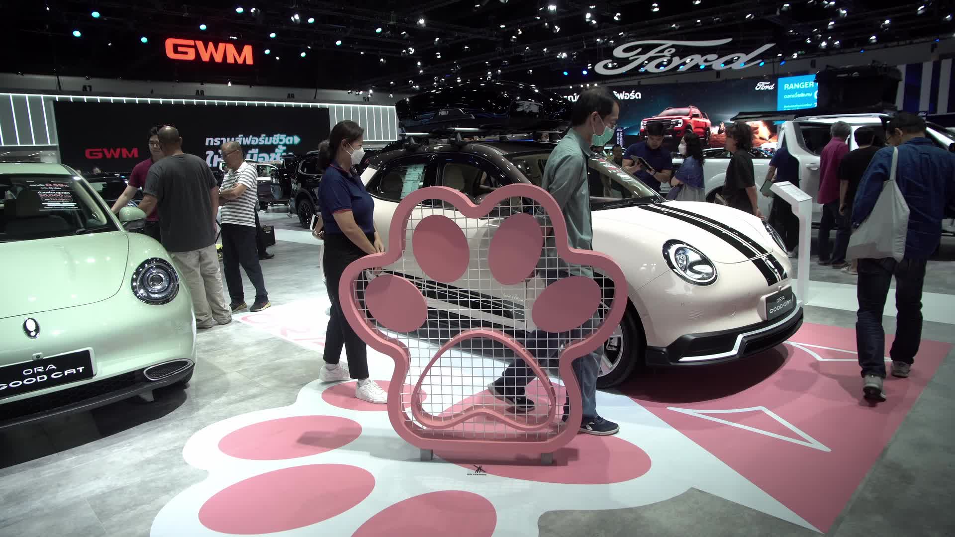 Chinese car brand in Thailand 2024.