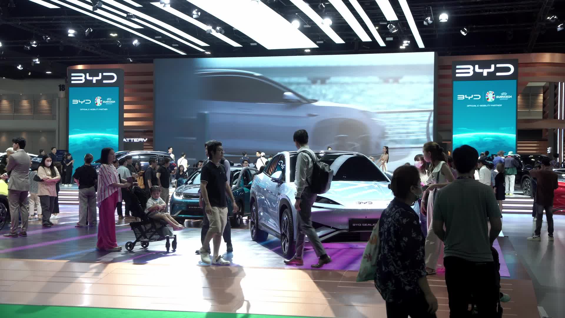 Chinese car brand in Thailand 2024.