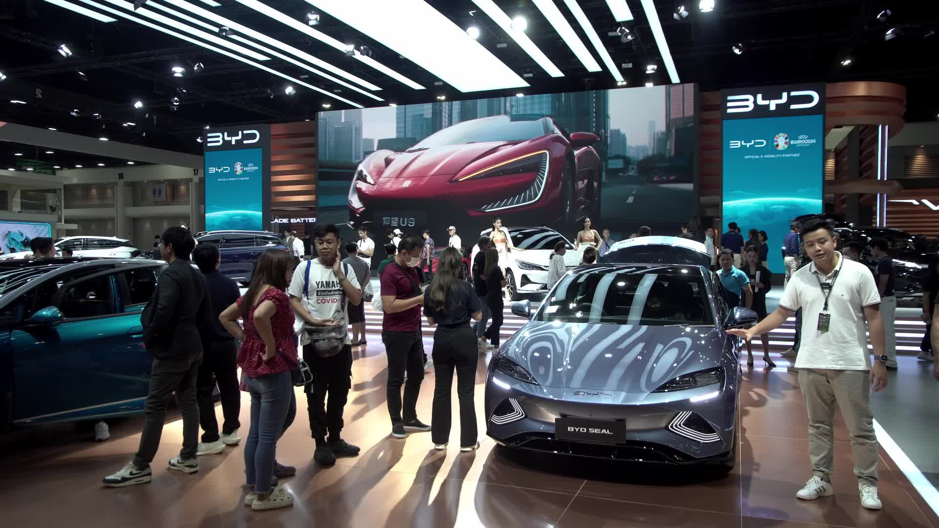 Chinese car brand in Thailand 2024.