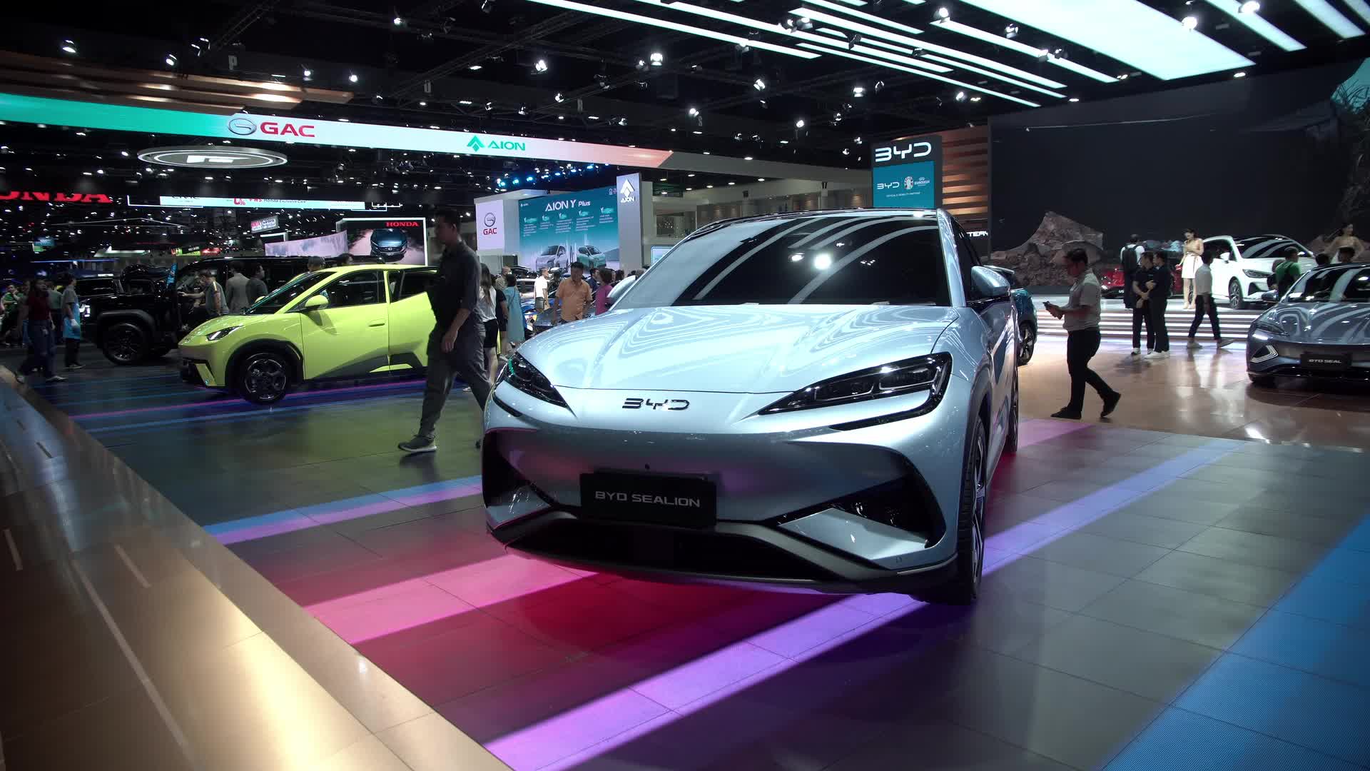Chinese car brand in Thailand 2024.