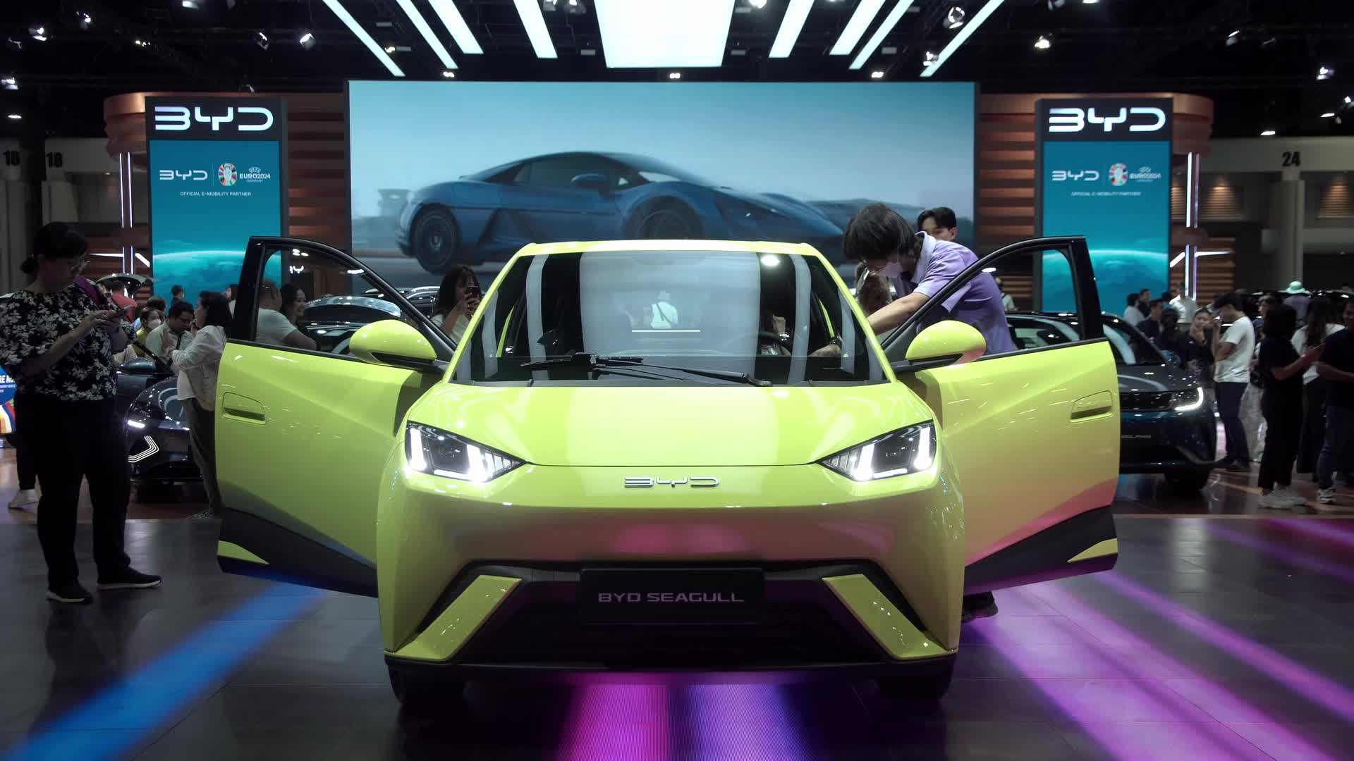 Chinese car brand in Thailand 2024.