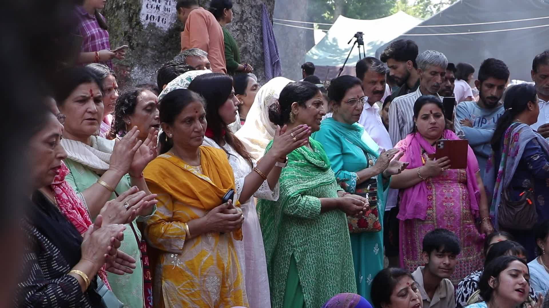 Kheer Bhawani Hindu Festival in Kashmir, India
