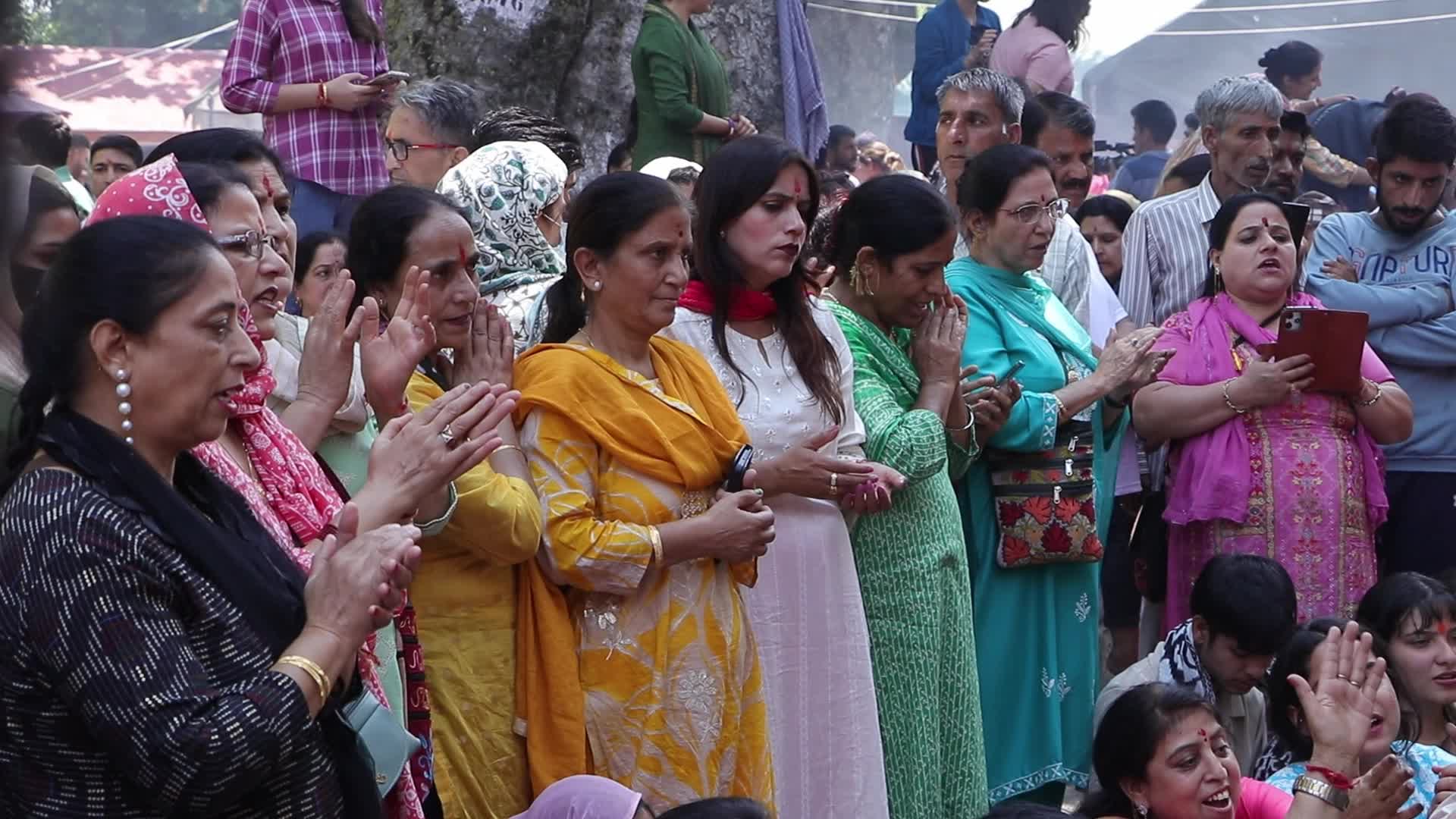Kheer Bhawani Hindu Festival in Kashmir, India