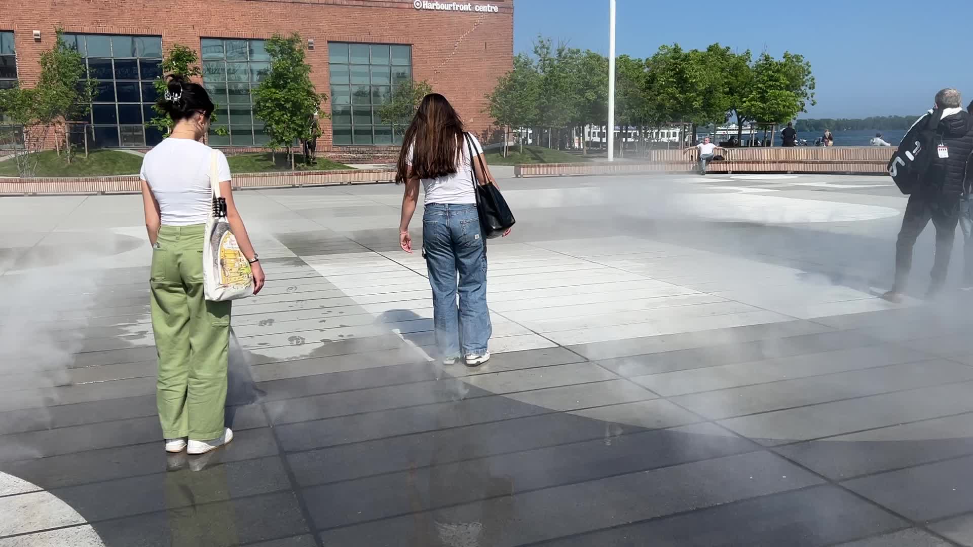 Daily life during Summer season in Toronto