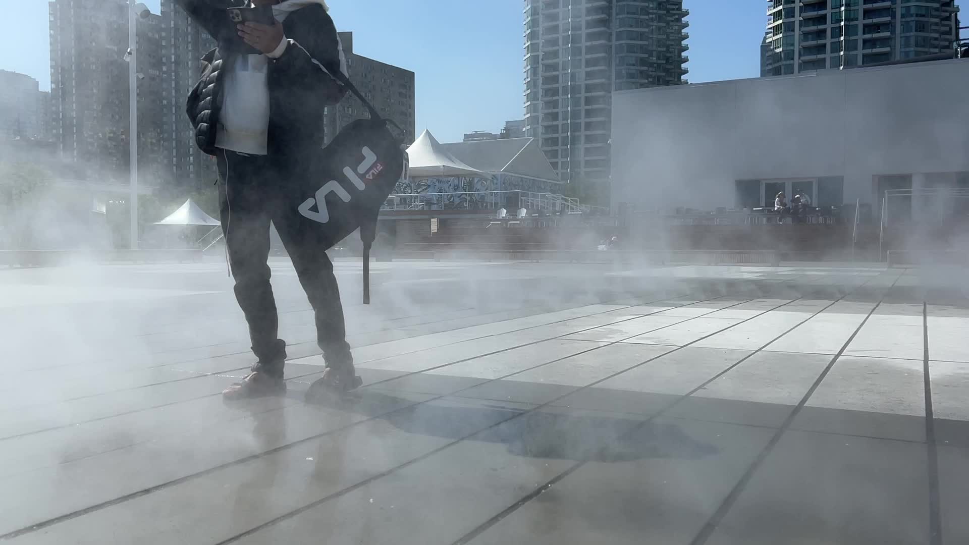 Daily life during Summer season in Toronto