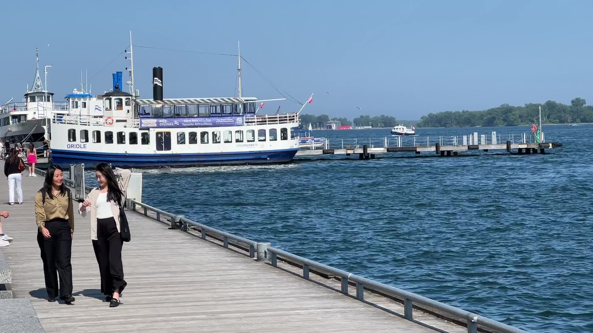 Daily life during Summer season in Toronto