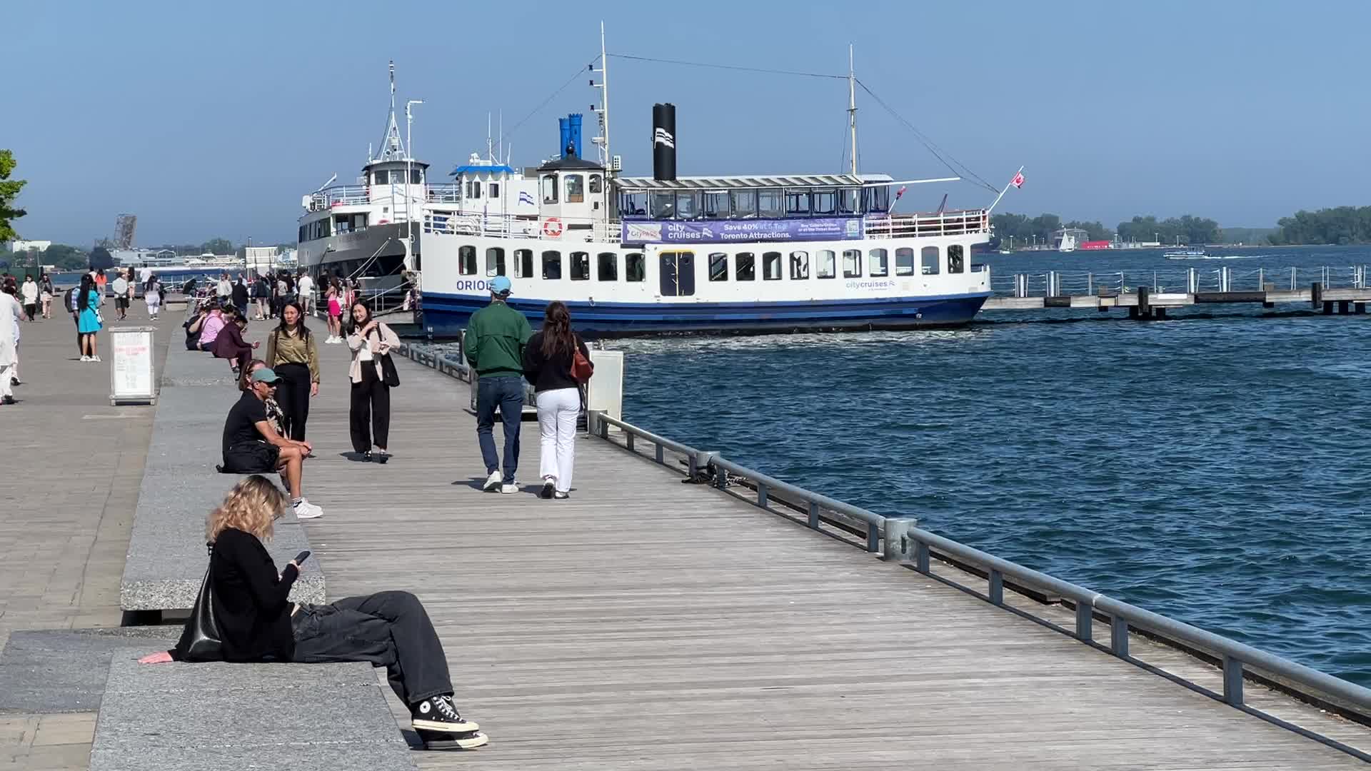 Daily life during Summer season in Toronto
