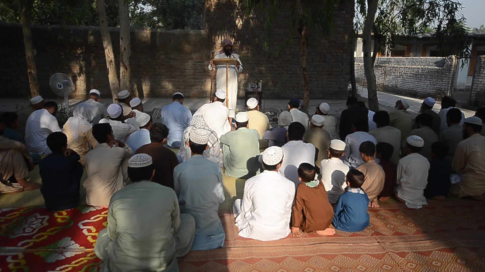 Afghan refugees perform Eid al-Adha prayer in Pakistan
