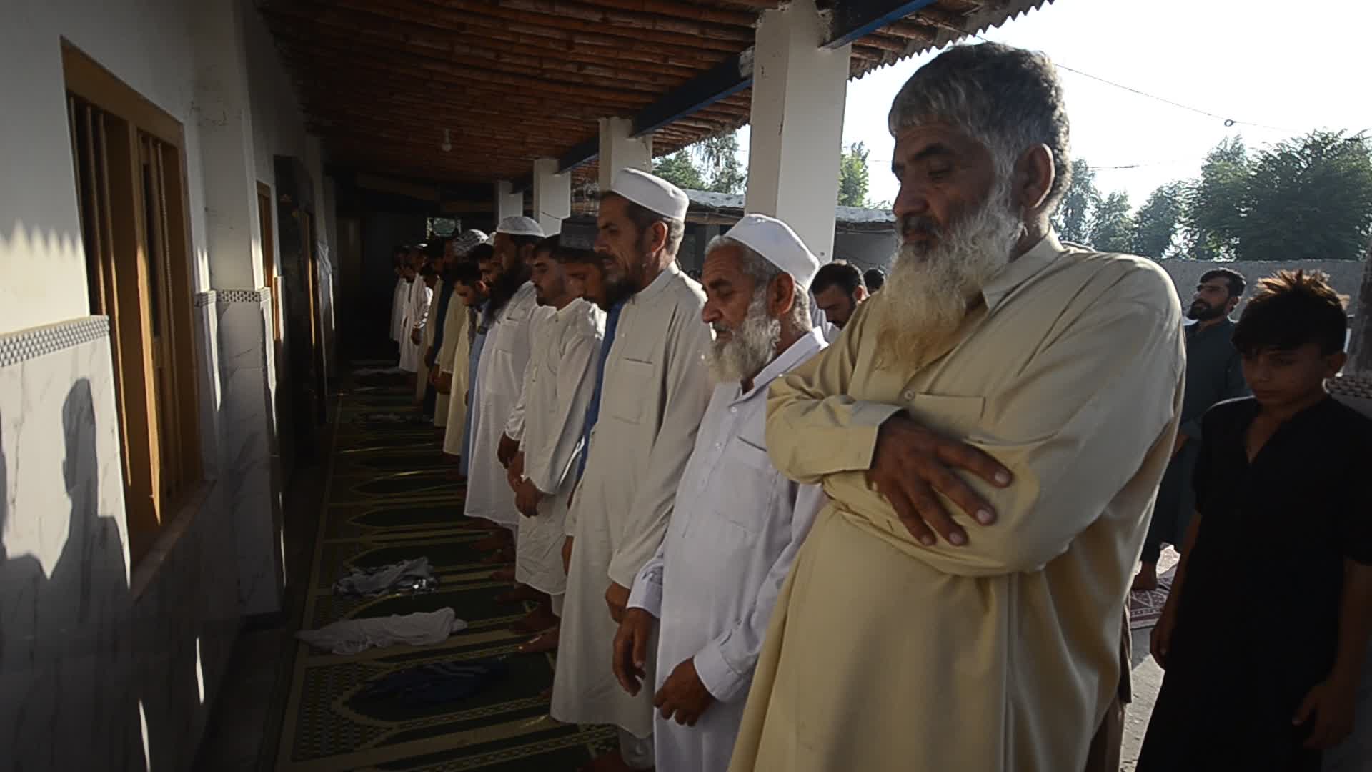 Afghan refugees perform Eid al-Adha prayer in Pakistan
