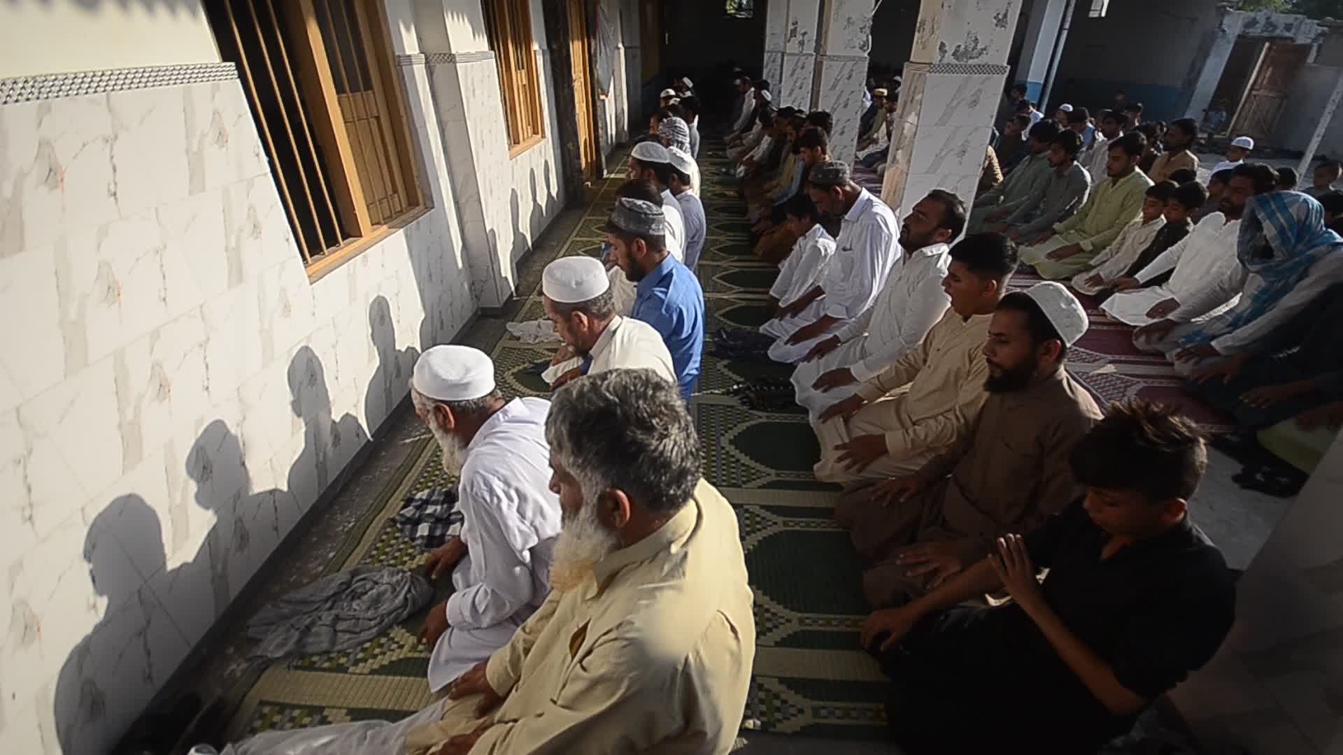 Afghan refugees perform Eid al-Adha prayer in Pakistan
