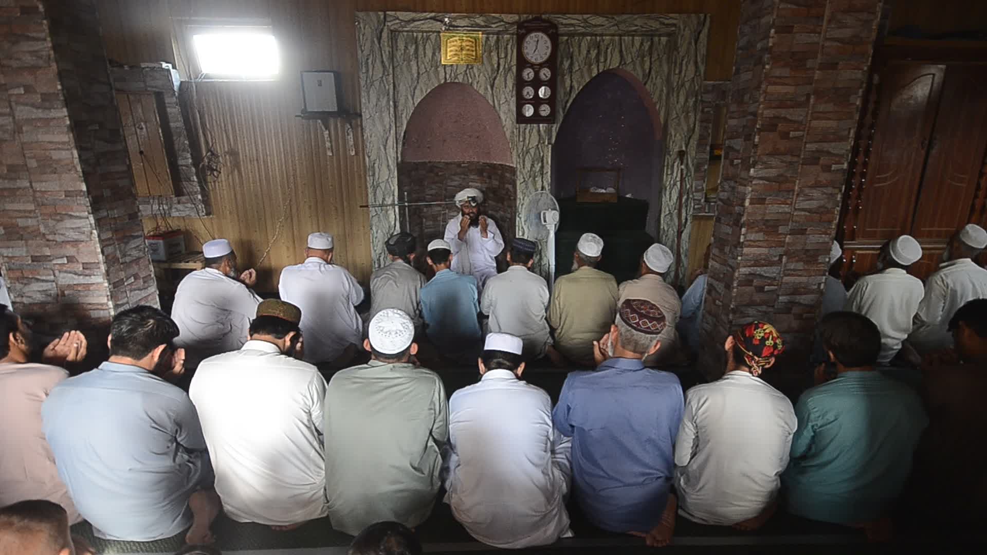 Afghan refugees perform Eid al-Adha prayer in Pakistan
