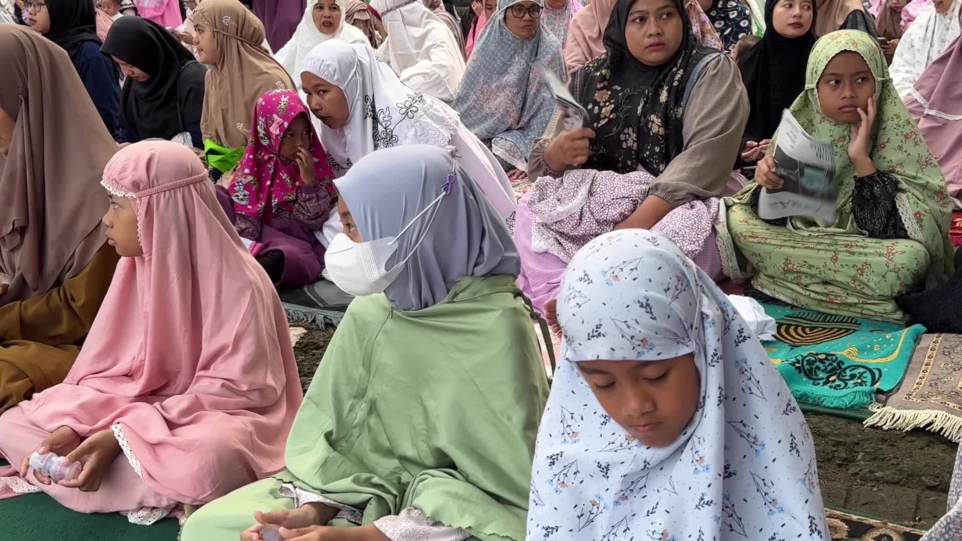 Eid Al-Adha Prayer in Indonesia