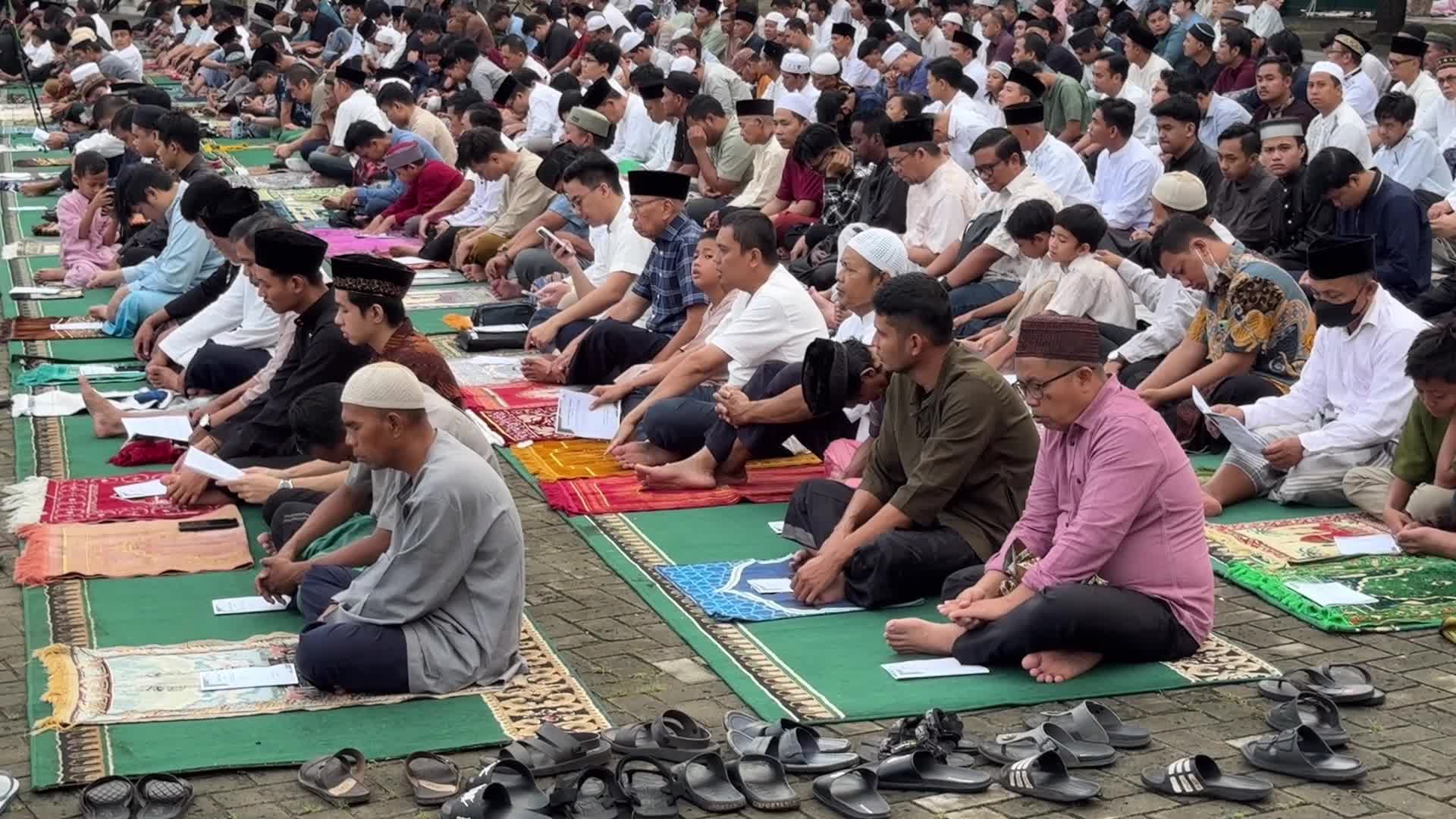 Eid Al-Adha Prayer in Indonesia