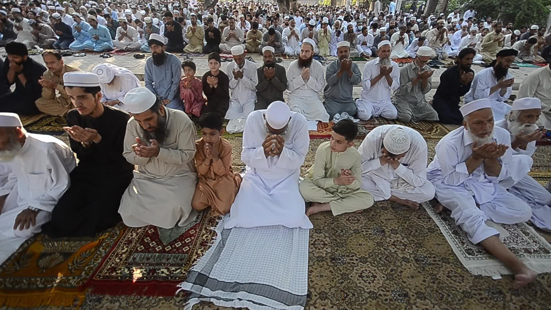 Eid al-Adha observed in Peshawar, Pakistan 