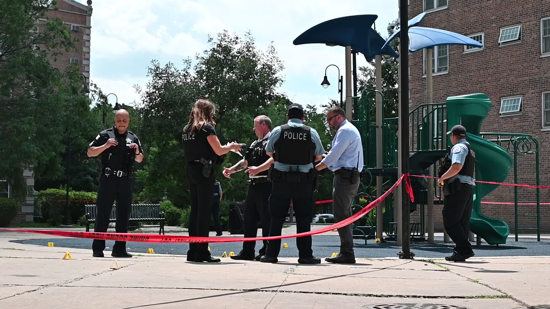 44-year-old Male Victim Shot Multiple Times And Killed At Dearborn Homes Playground On The First Weekend Of Summer In Chicago Illinois