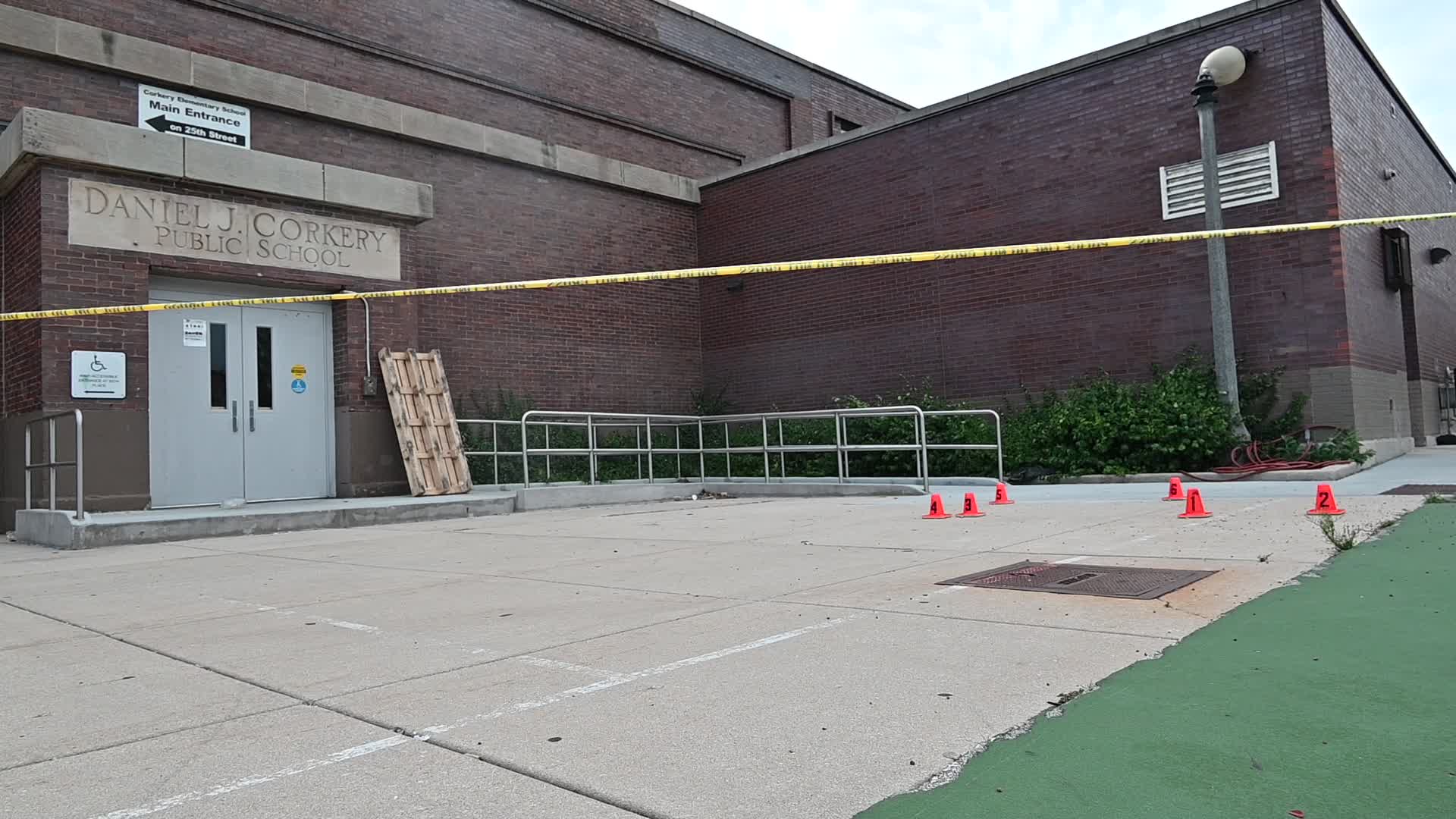 49-year-old Man Shot And Killed Outside At Daniel J. Corkery Elementary School In Chicago Illinois