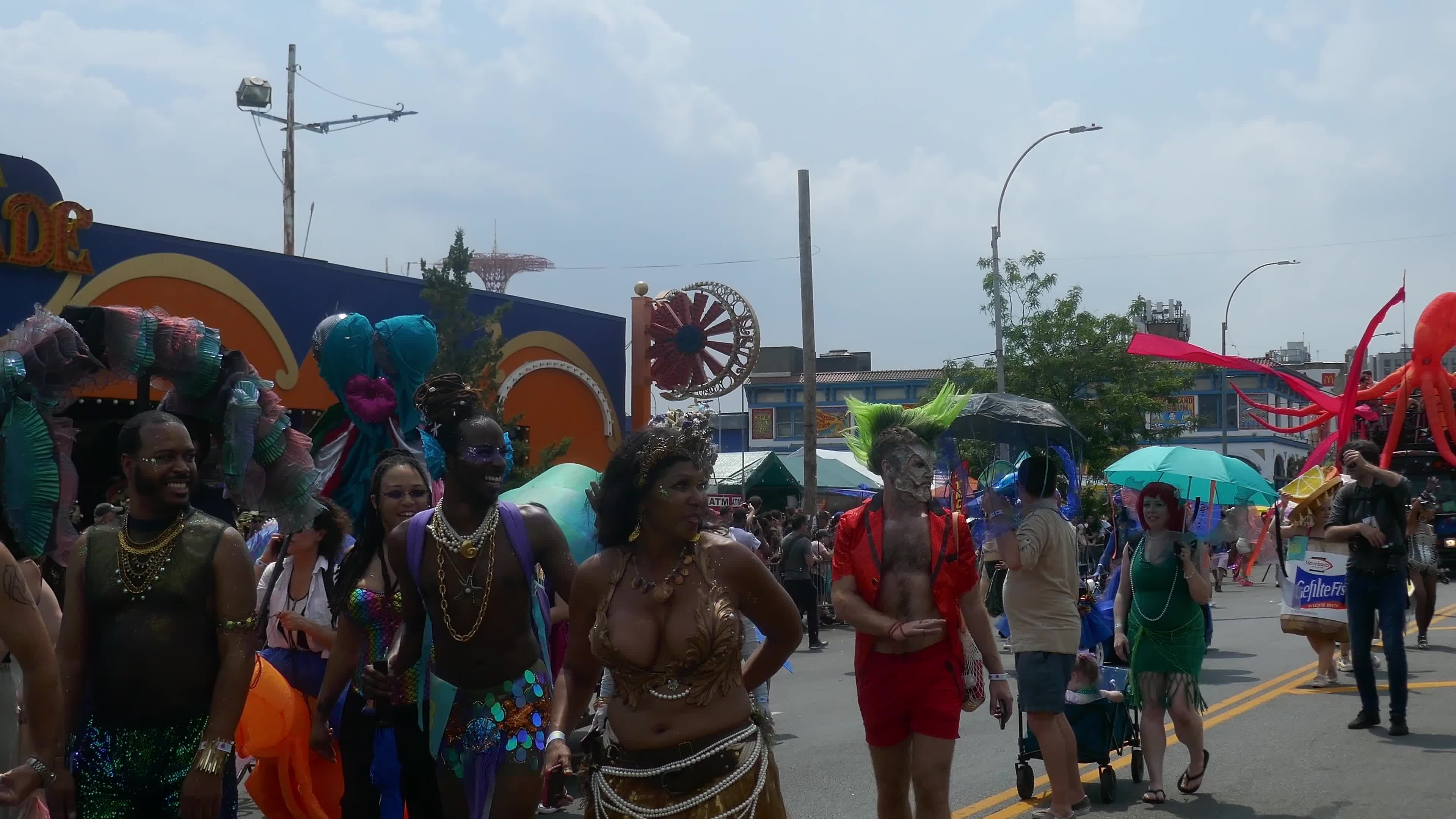 Coney Island Mermaid Parade 2024, Brooklyn, NYC, USA 