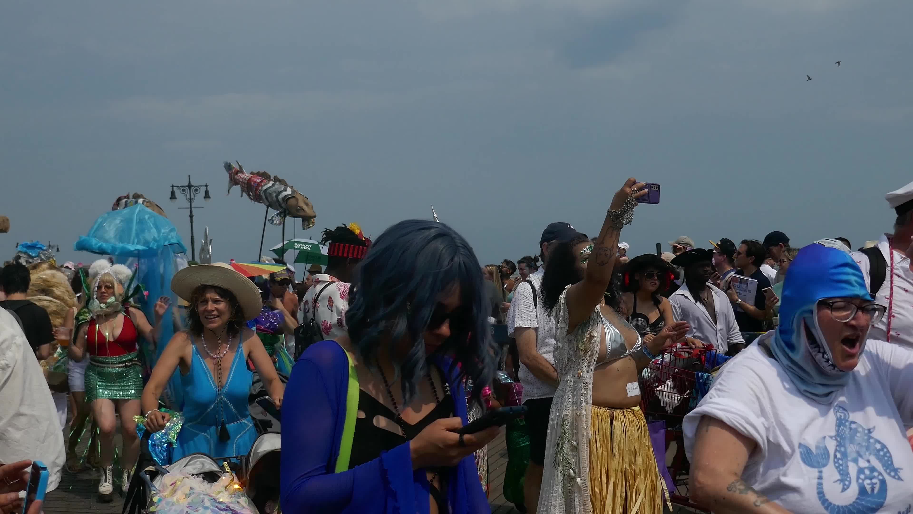 Coney Island Mermaid Parade 2024, Brooklyn, NYC, USA 