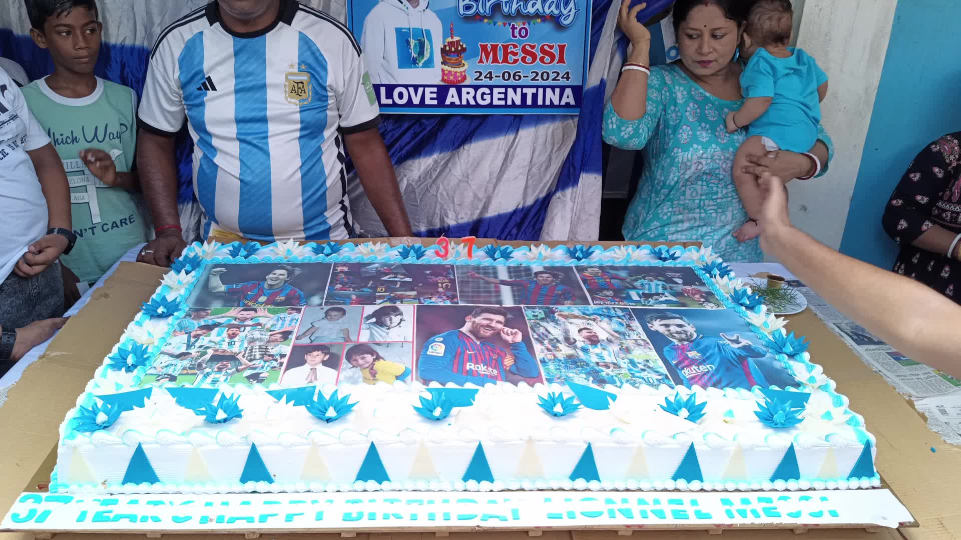 Birthday Celebration Of Lionel Messi in India