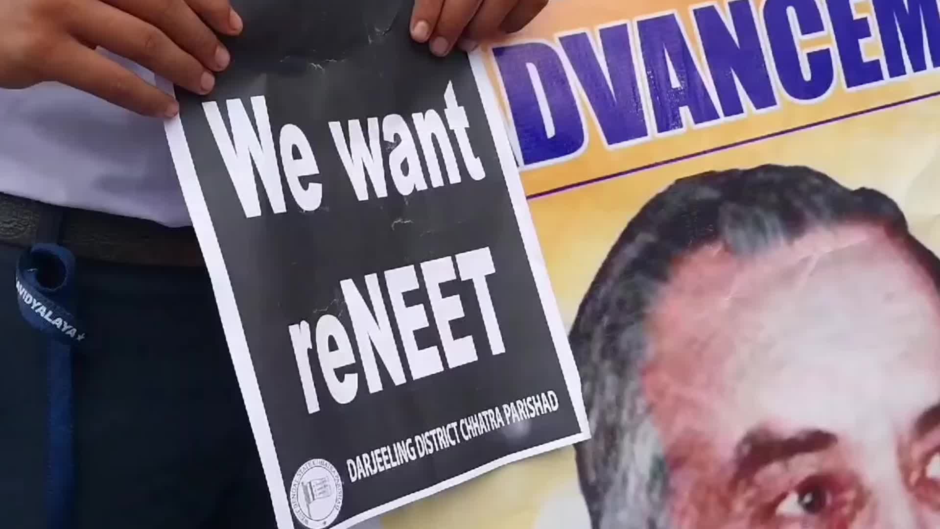 India NEET Exam Paper Leak Protest