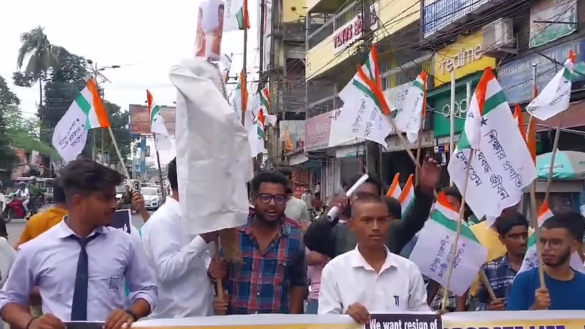 India NEET Exam Paper Leak Protest