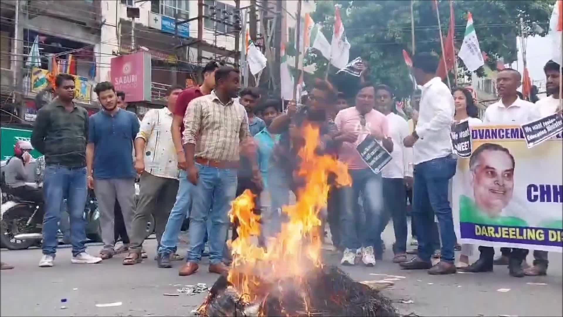 India NEET Exam Paper Leak Protest