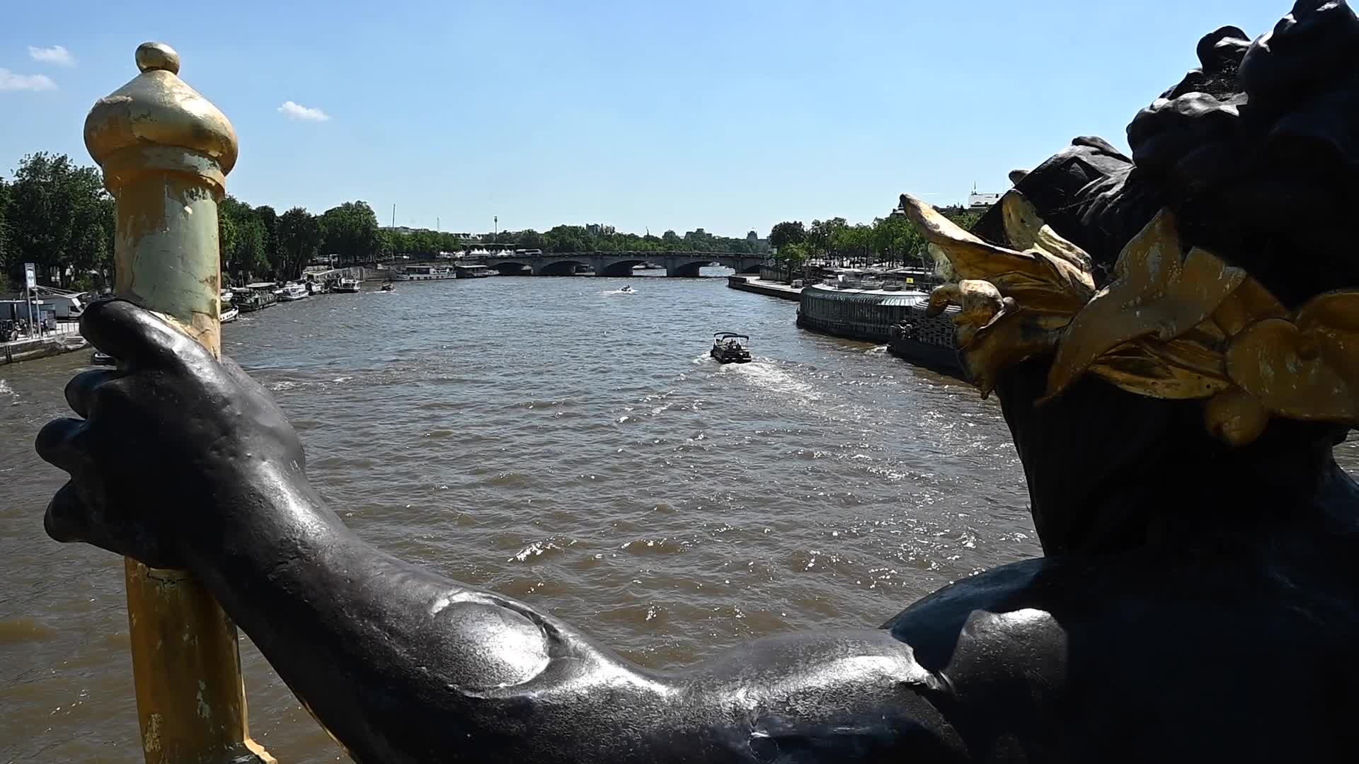 The Seine river in Paris 3