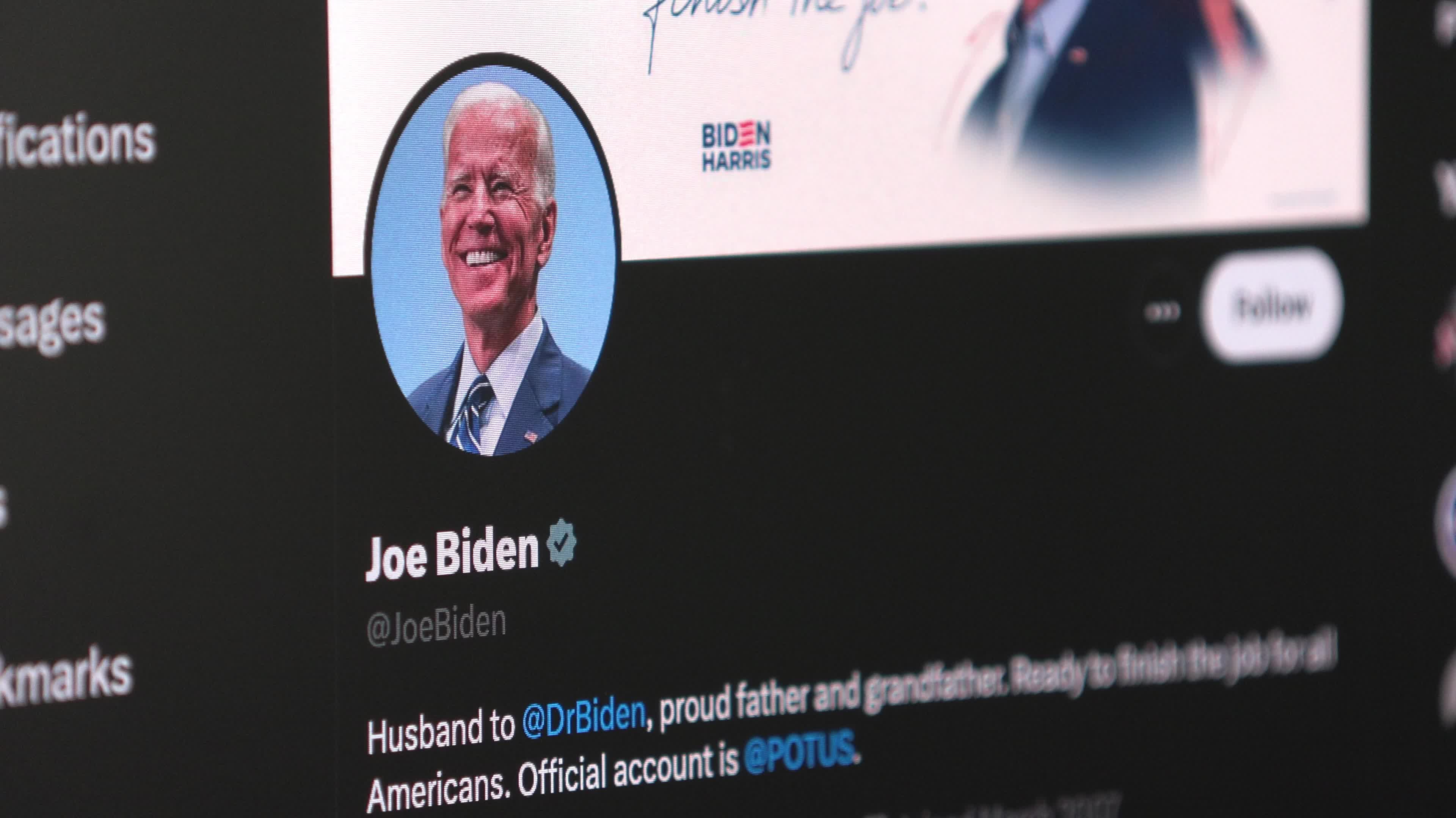 Joe Biden Twitter Illustration