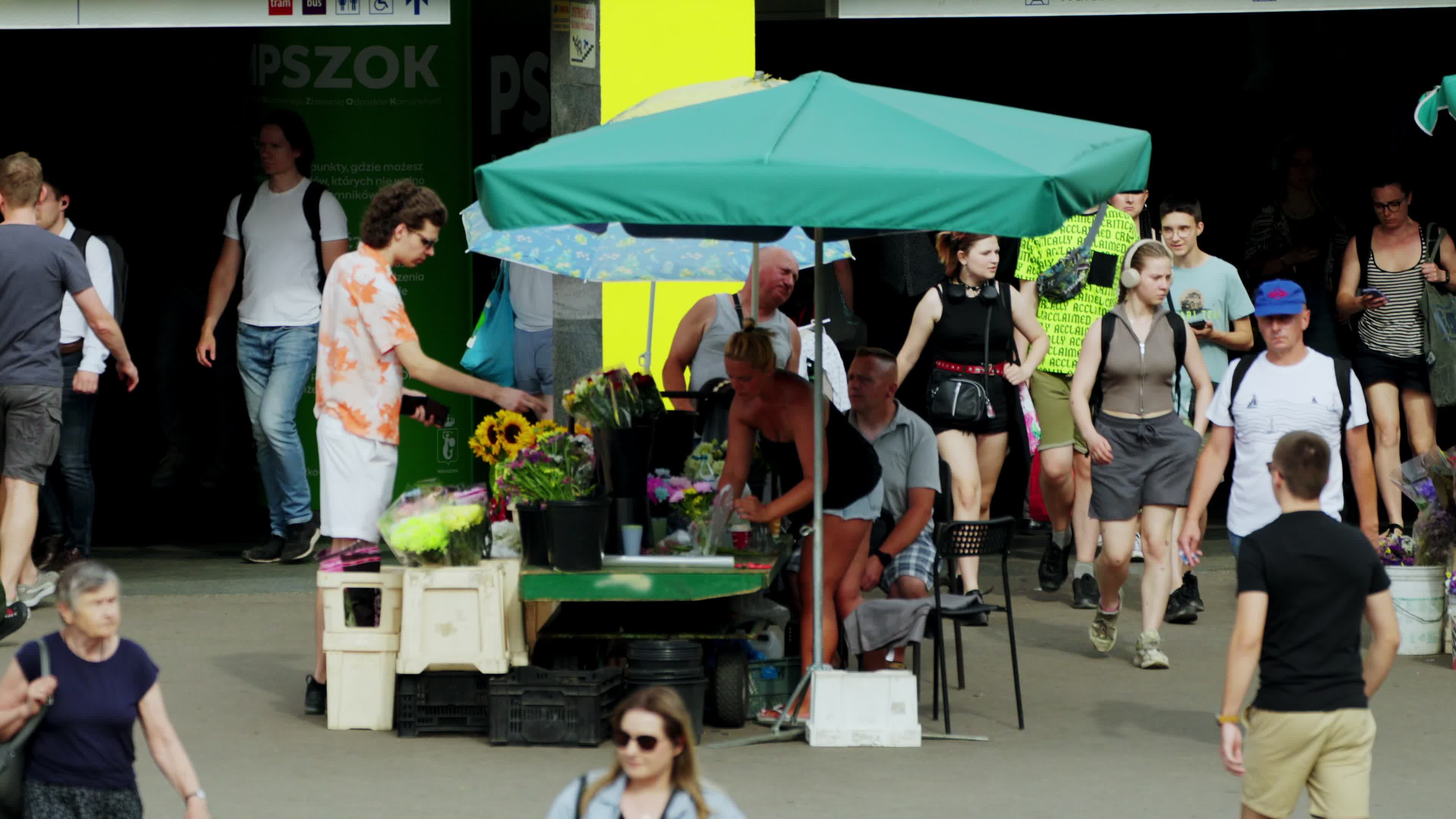 Daily life in Warsaw