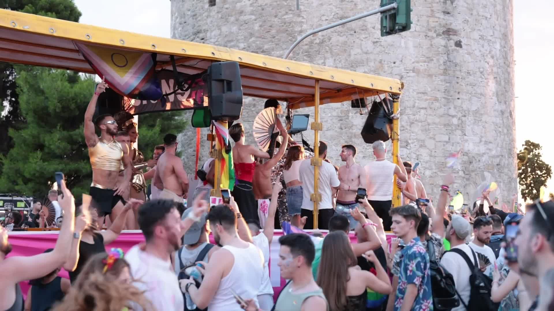 Pride Parade In Thessaloniki, Greece