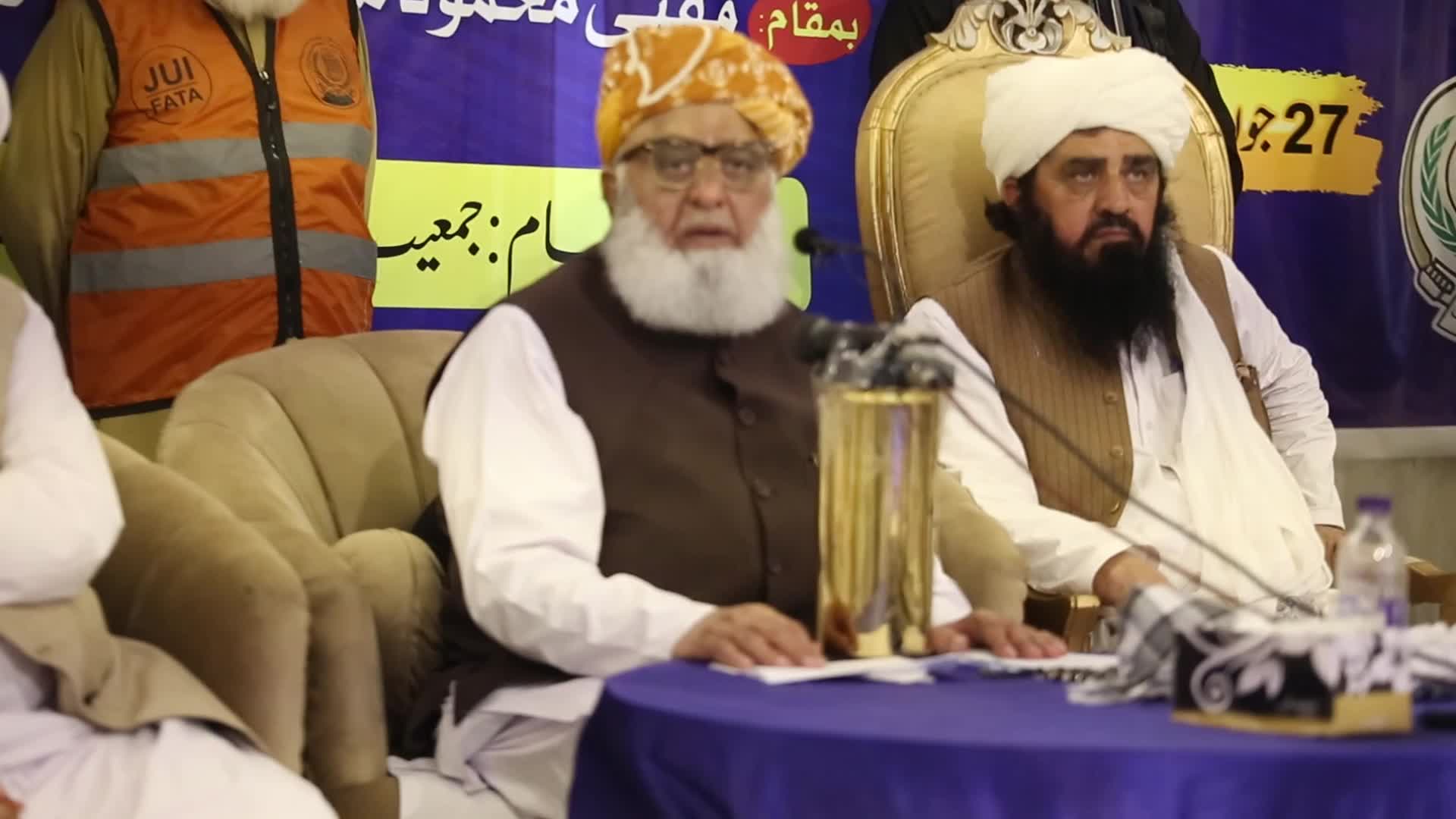 Tribal gathering to discuss security situation in tribal regions, in Peshawar 