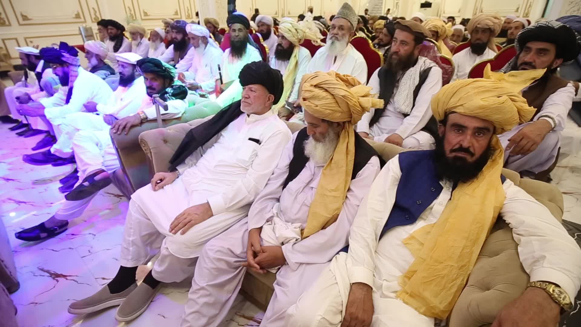 Tribal gathering to discuss security situation in tribal regions, in Peshawar 