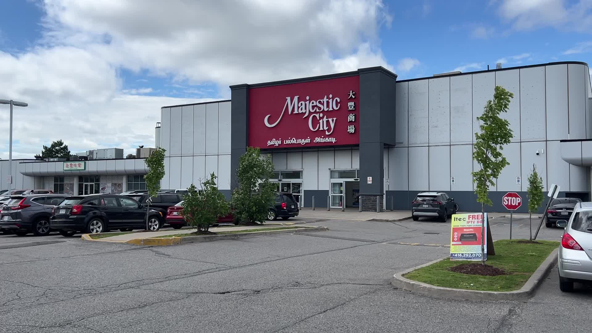 Majestic City shopping mall is the biggest south Asian indoor mall in North America